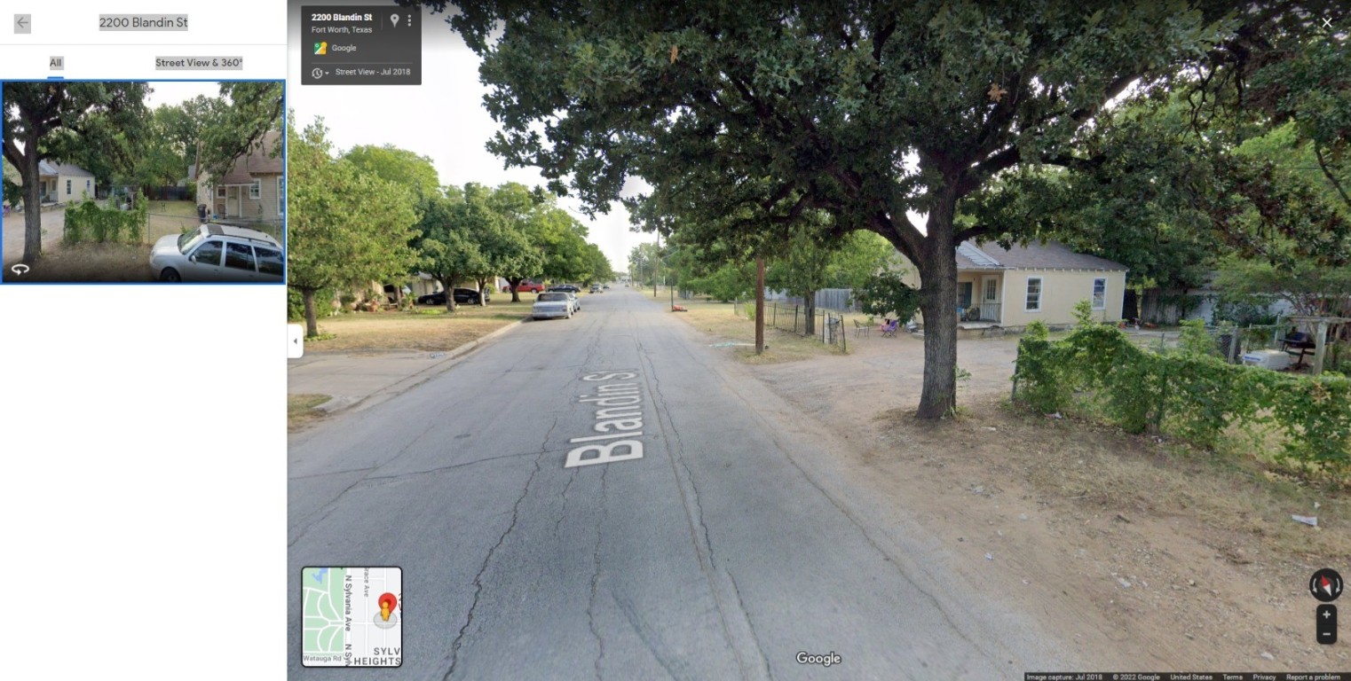 2200 Blandin Street Fort Worth TX 76111