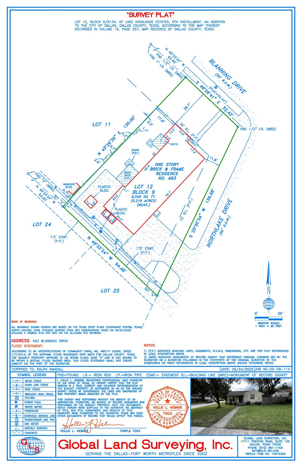 Dallas TX, 463 Blanning Drive