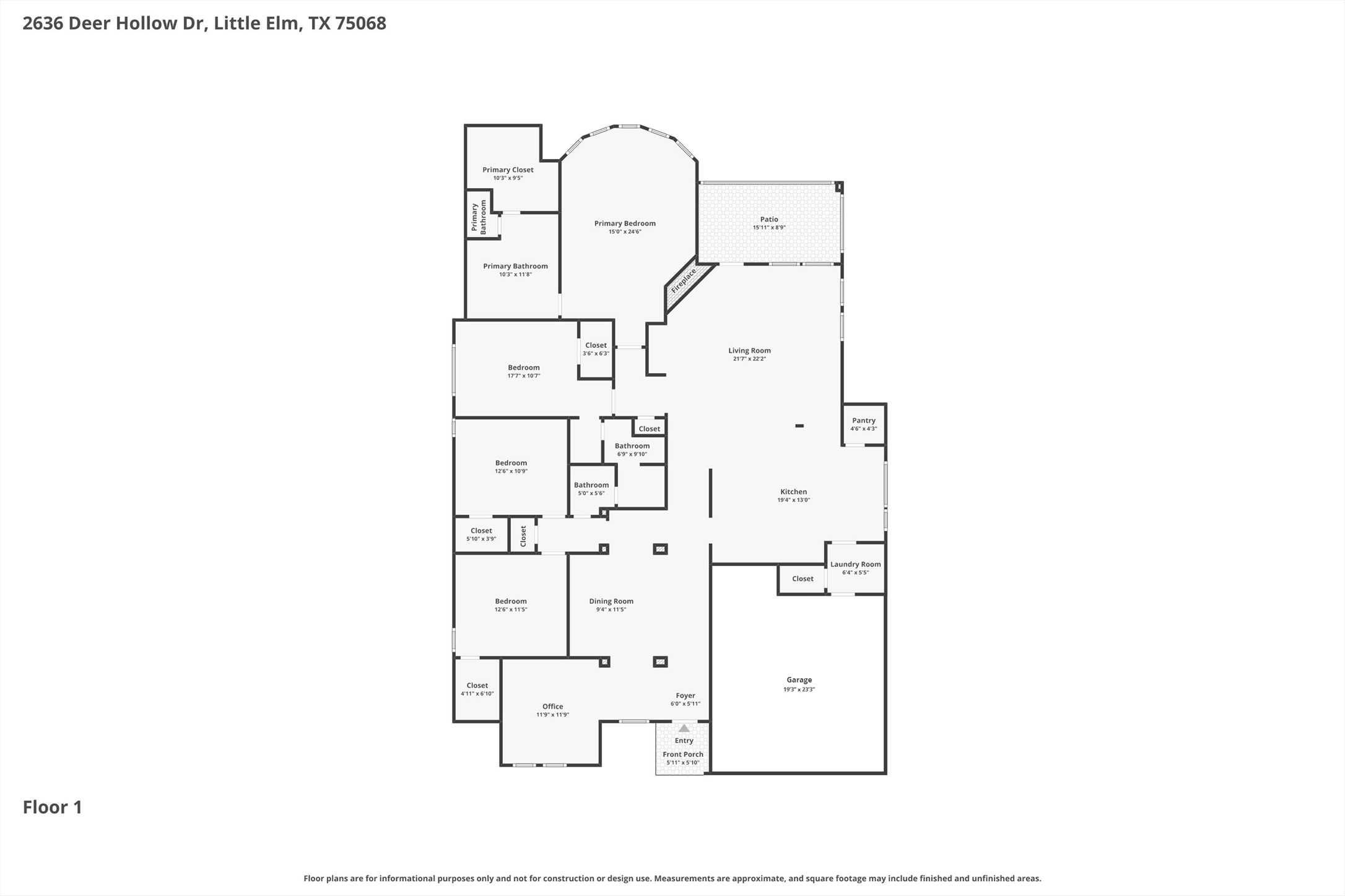 2636 Deer Hollow Drive Little Elm TX 75068