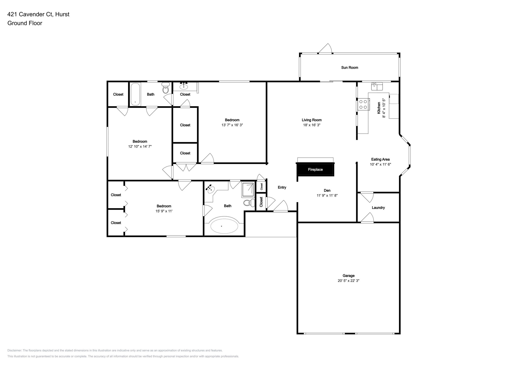 421 Cavender Court Hurst TX 76054