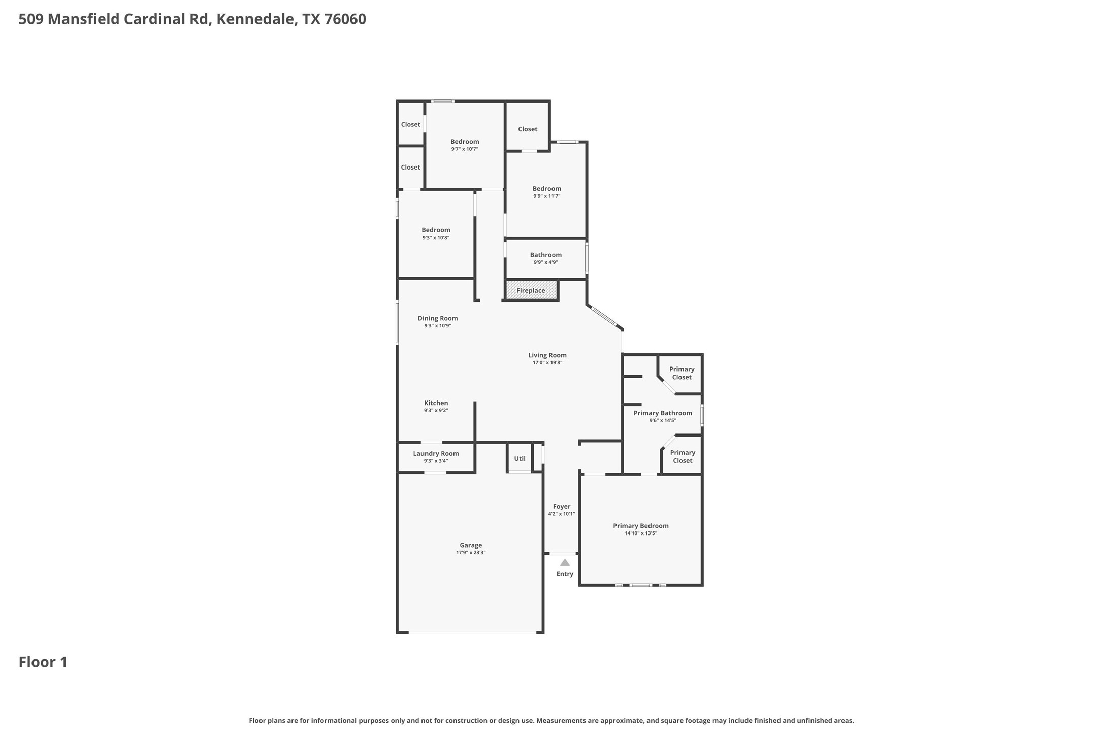 509 Mansfield Cardinal Road Kennedale TX 76060