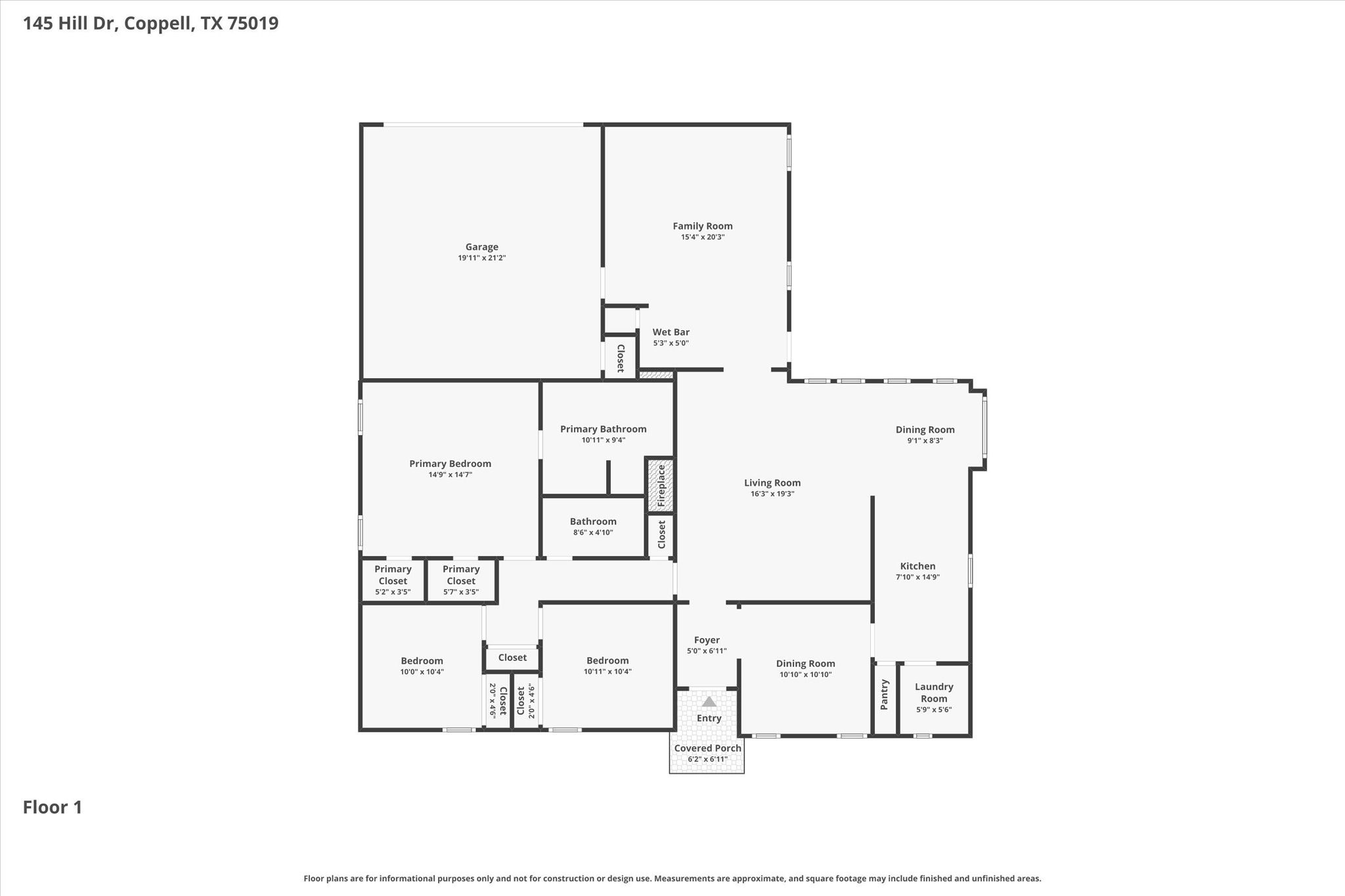 145 Hill Drive Coppell TX 75019