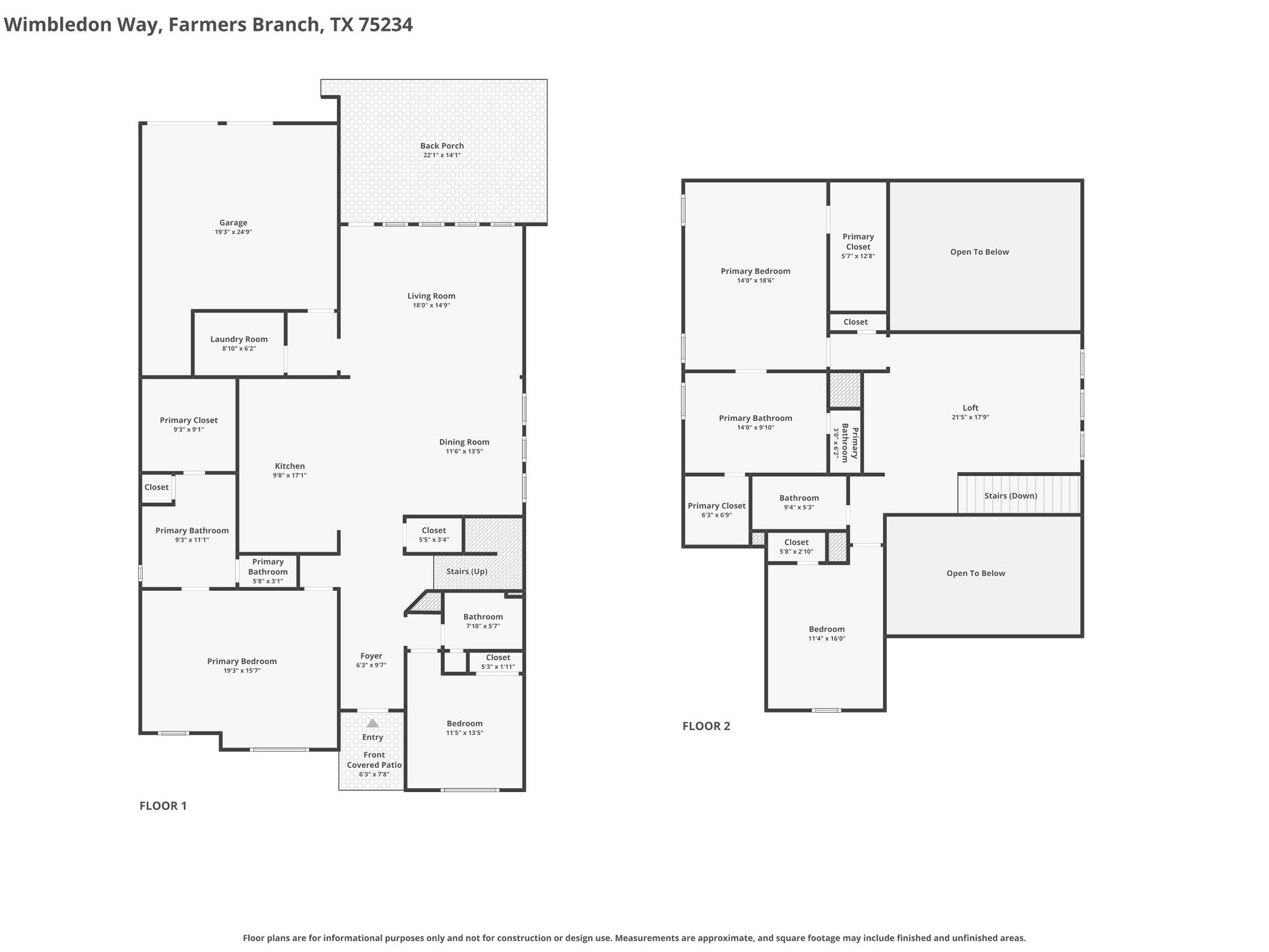 12953 Wimbledon Way Farmers Branch TX 75234