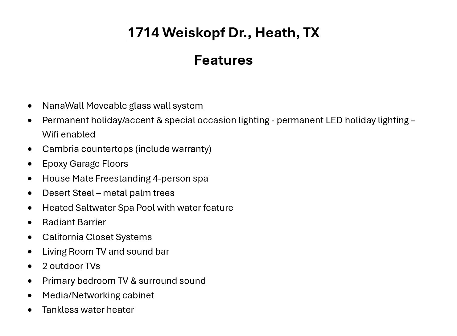 1714 Weiskopf Drive Heath TX 75032