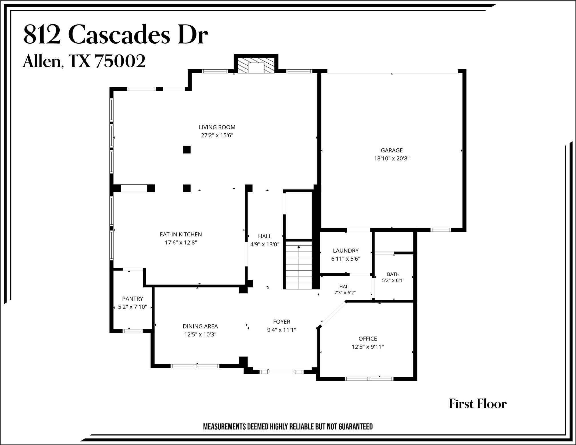 812 Cascades Drive Allen TX 75002