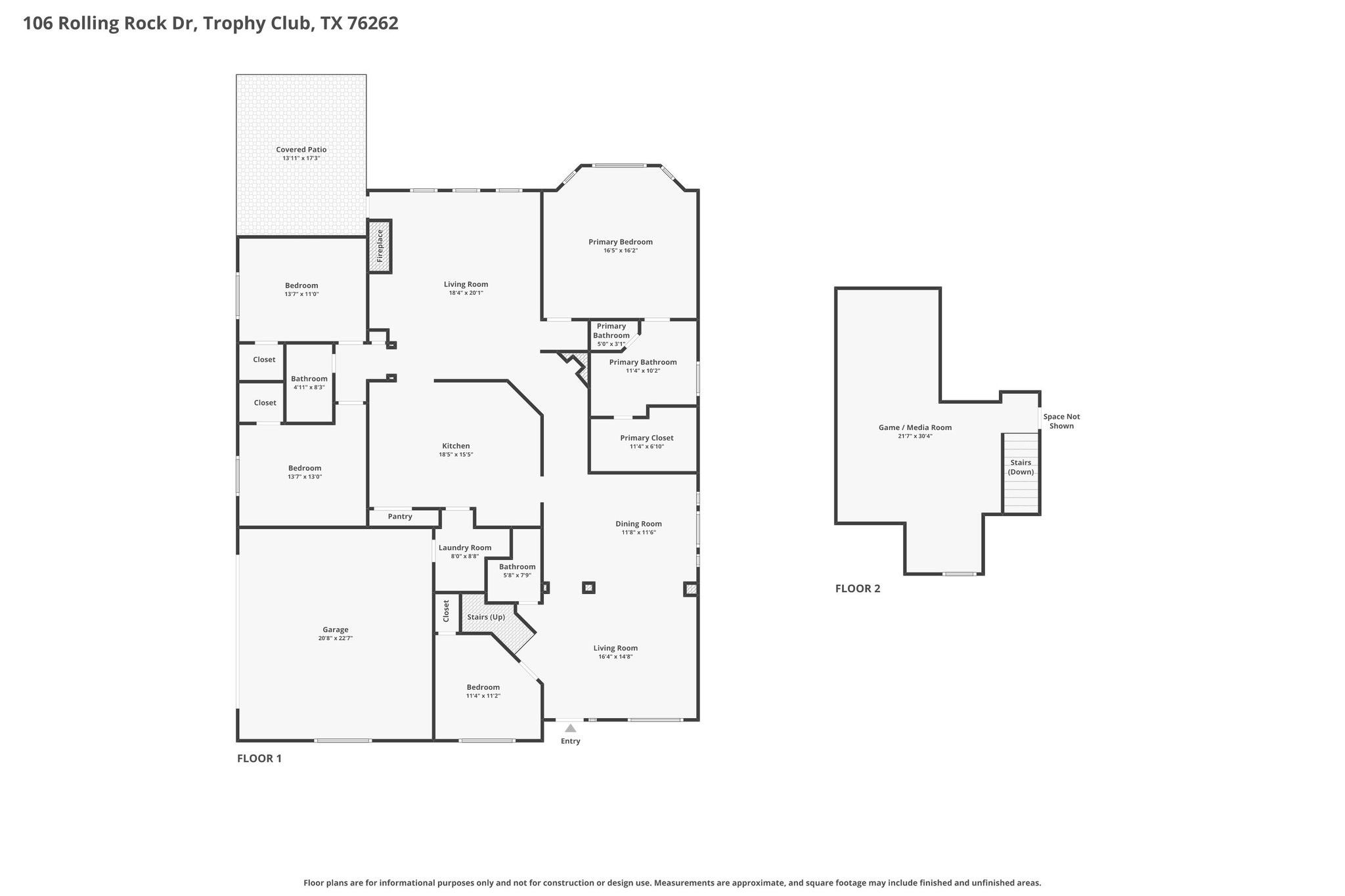 106 Rolling Rock Drive Trophy Club TX 76262