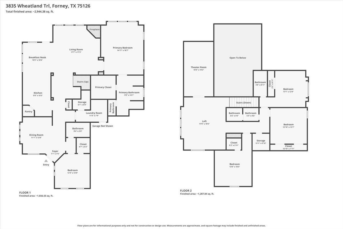 3835 Wheatland Trail Heartland TX 75126