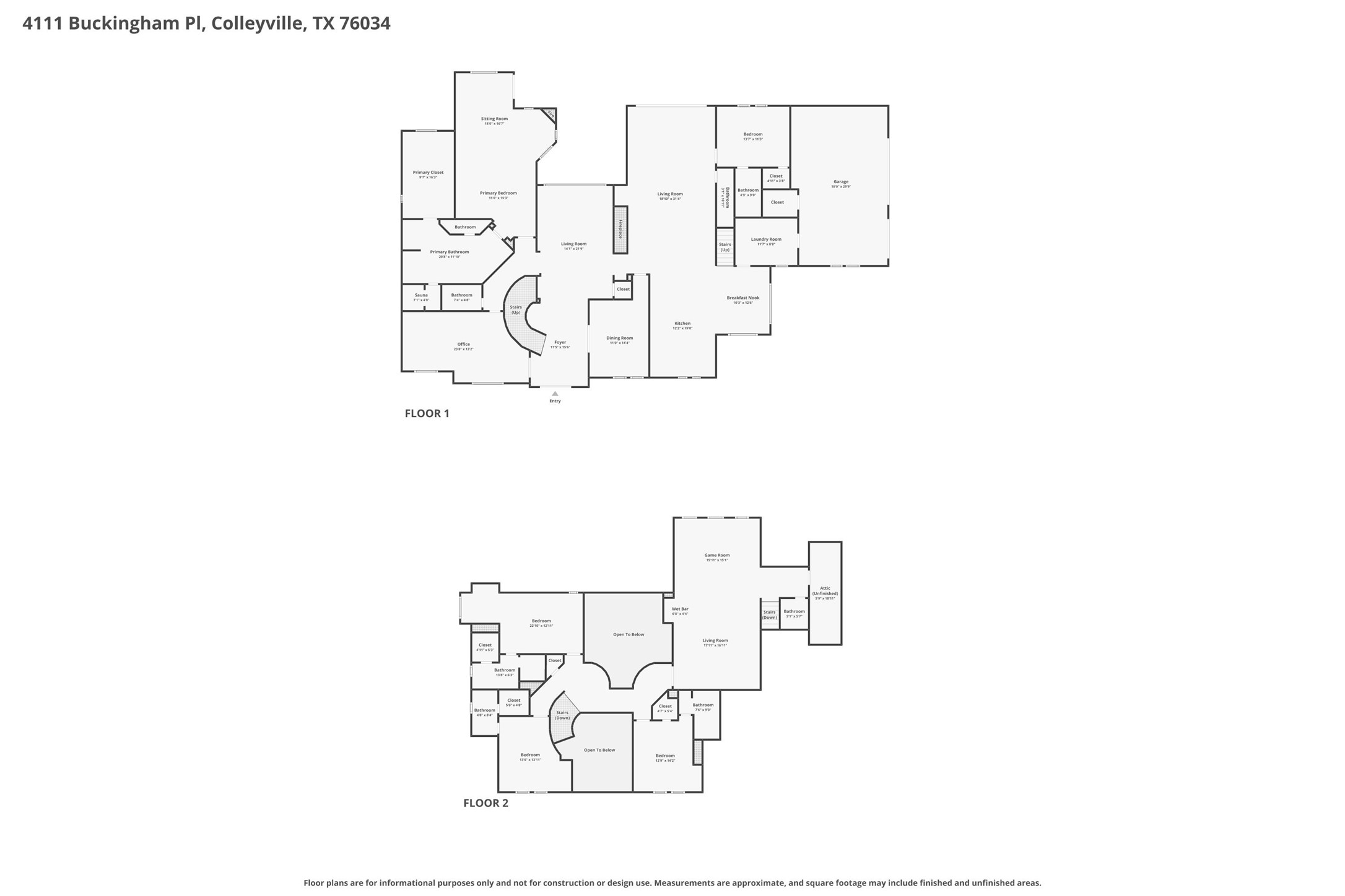 4111 Buckingham Place Colleyville TX 76034