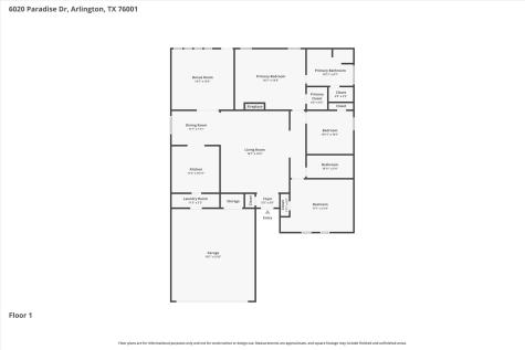 6020 Paradise Drive Arlington TX 76001
