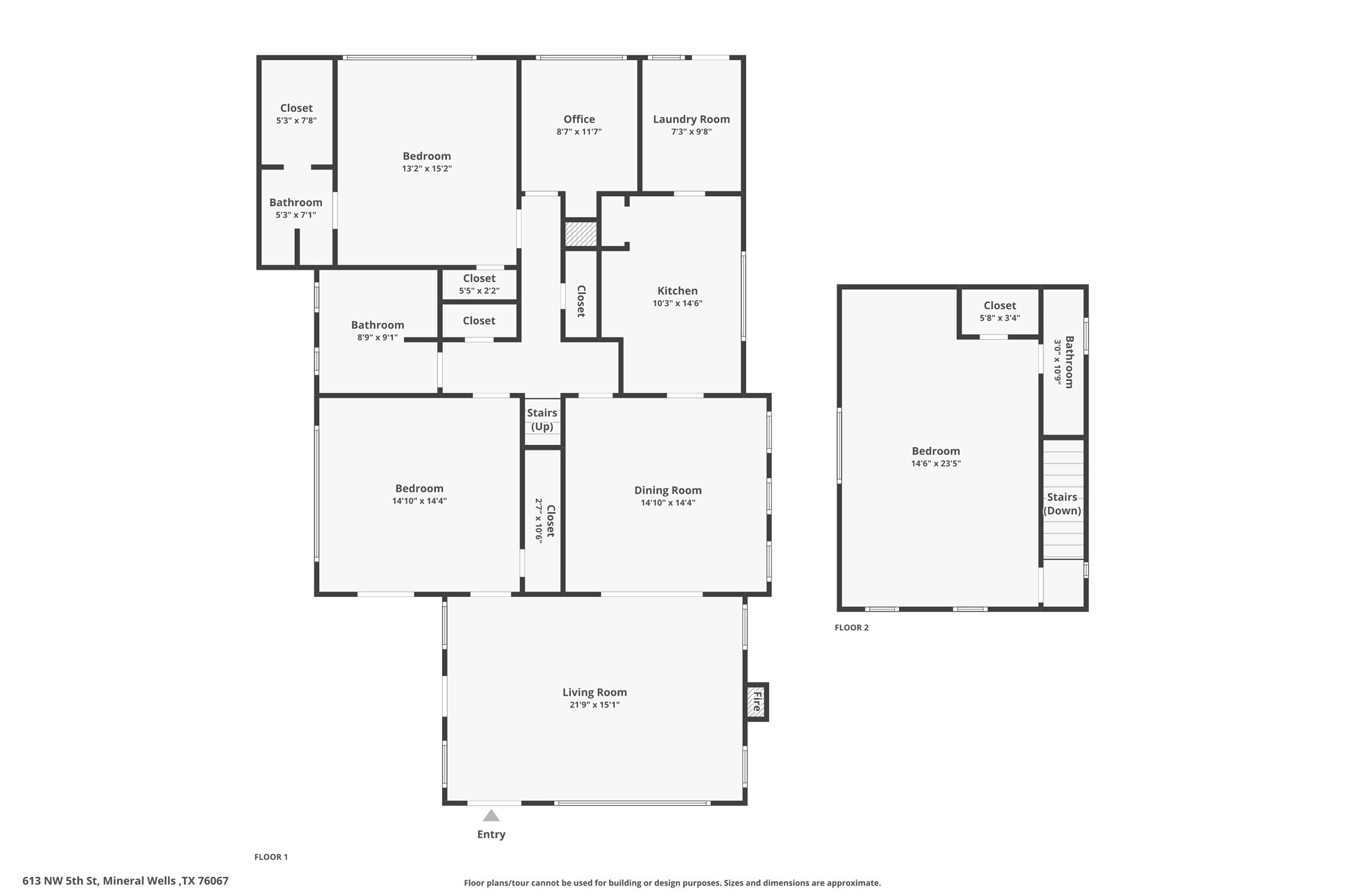 613 NW 5th Street Mineral Wells TX 76067
