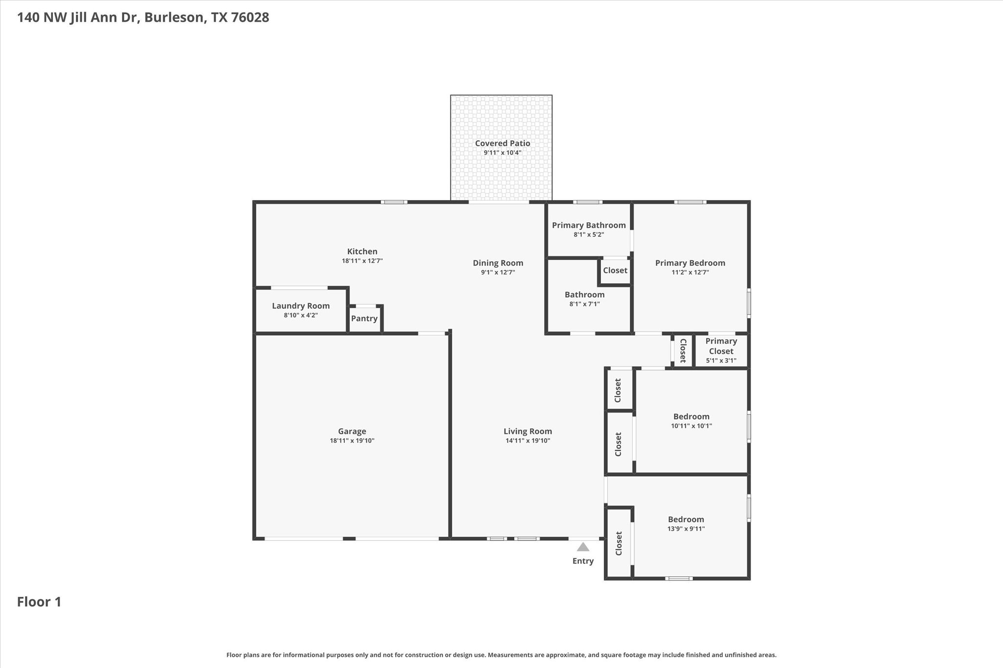 140 Jill Ann Drive Burleson TX 76028