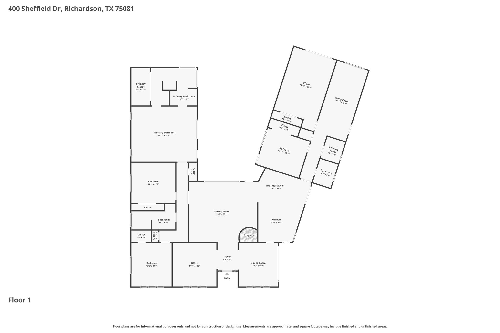 400 Sheffield Drive Richardson TX 75081