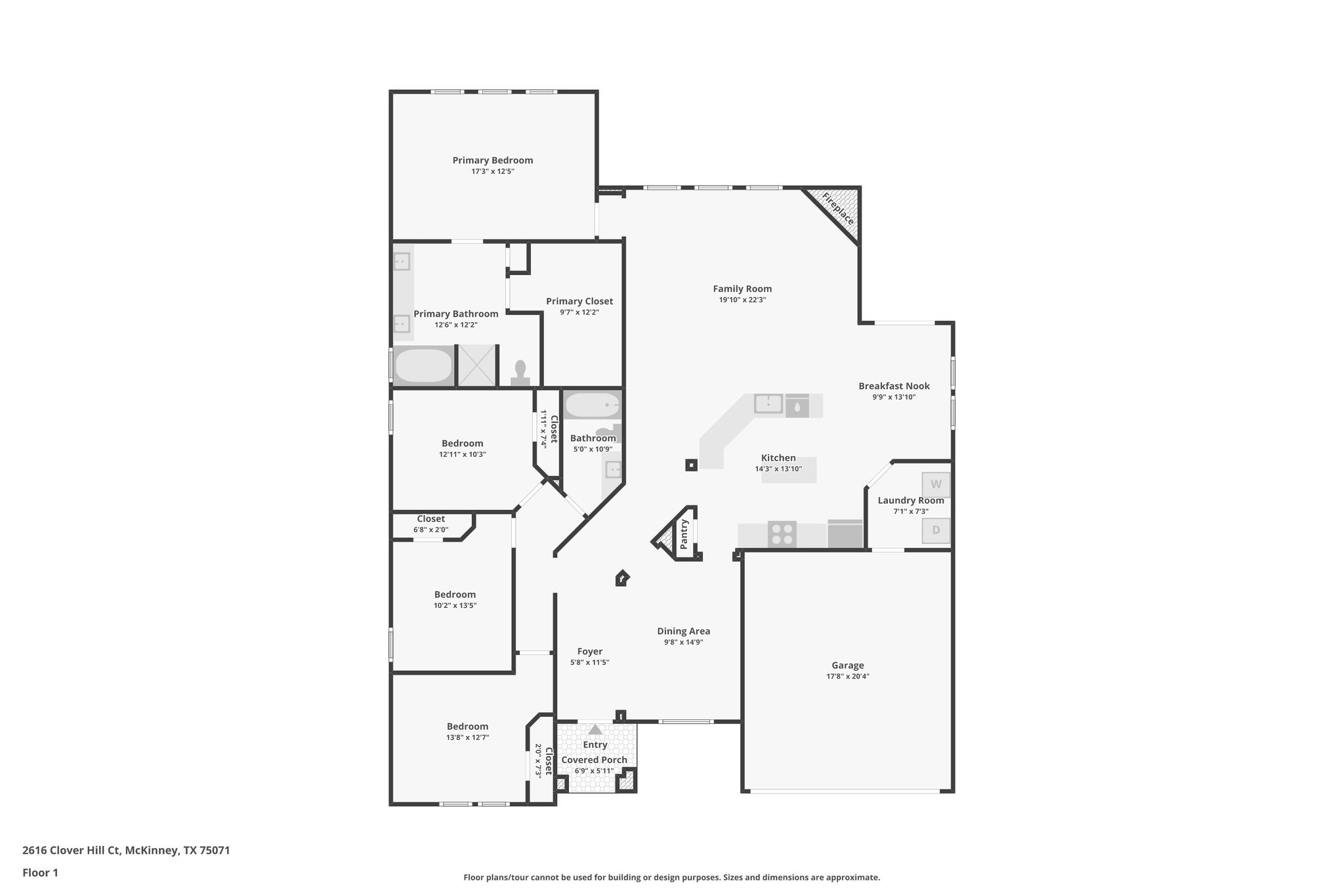 2616 Clover Hill Court Mckinney TX 75071