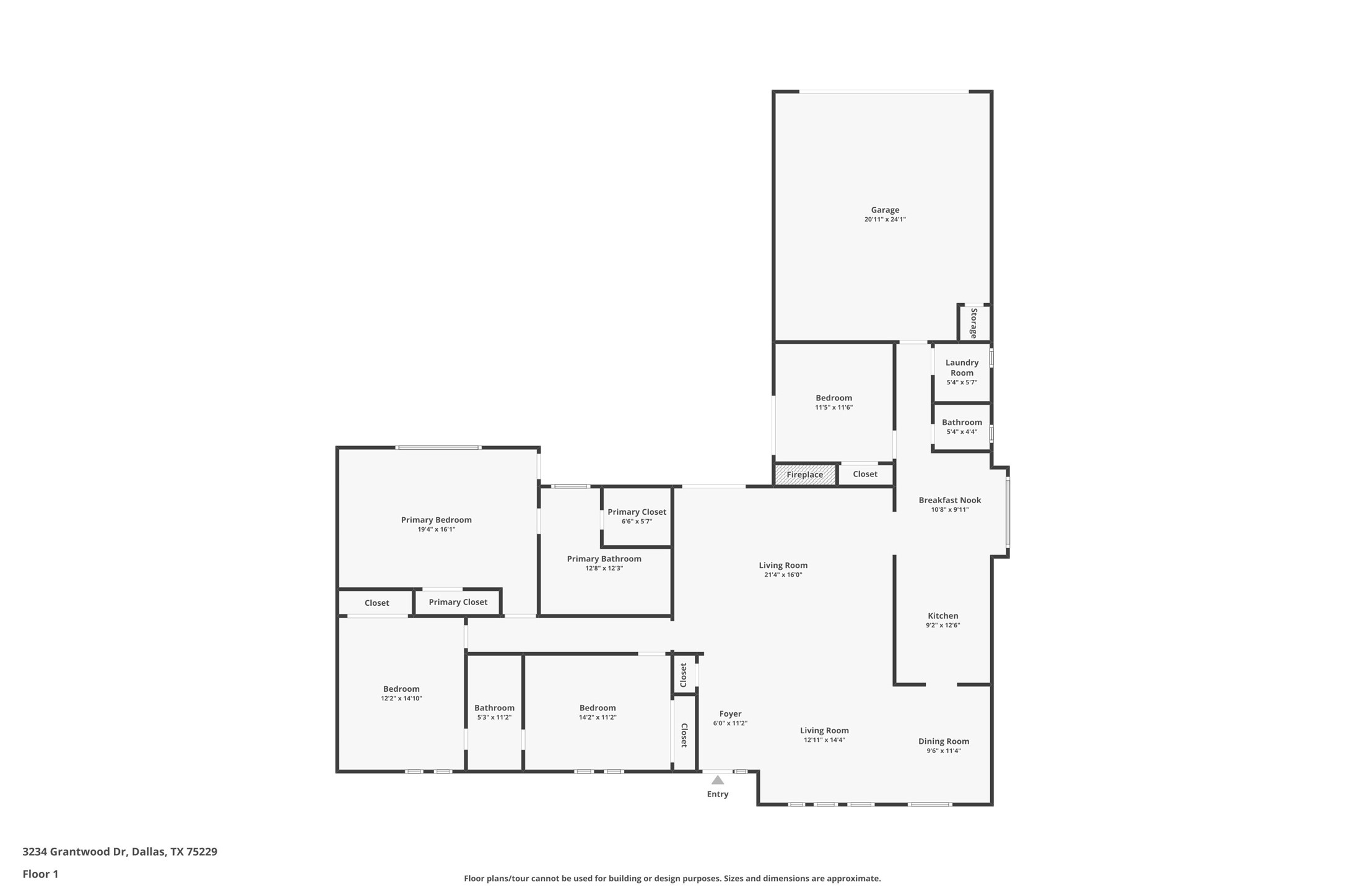 3234 Grantwood Drive Dallas TX 75229