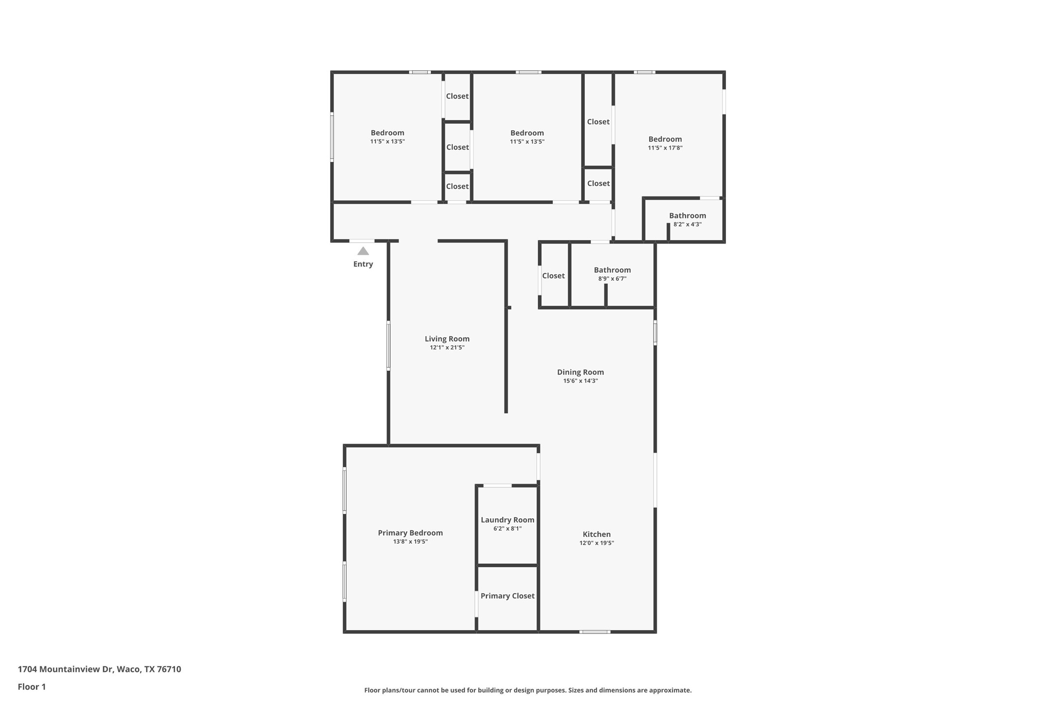 1704 Mountainview Drive Waco TX 76710