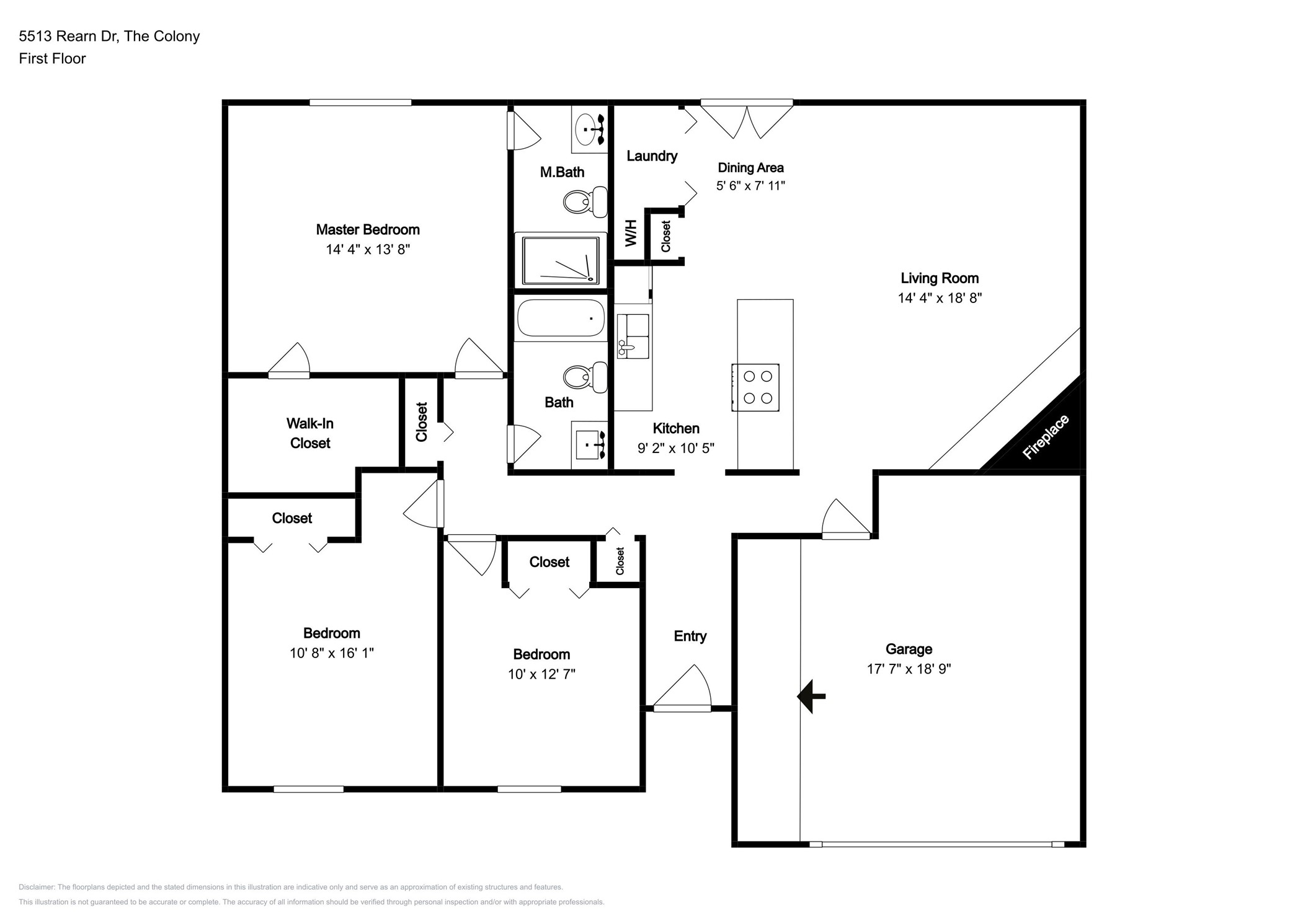 5513 Rearn Drive The Colony TX 75056