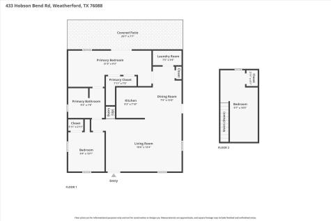 433 Hobson Bend Road Weatherford TX 76088