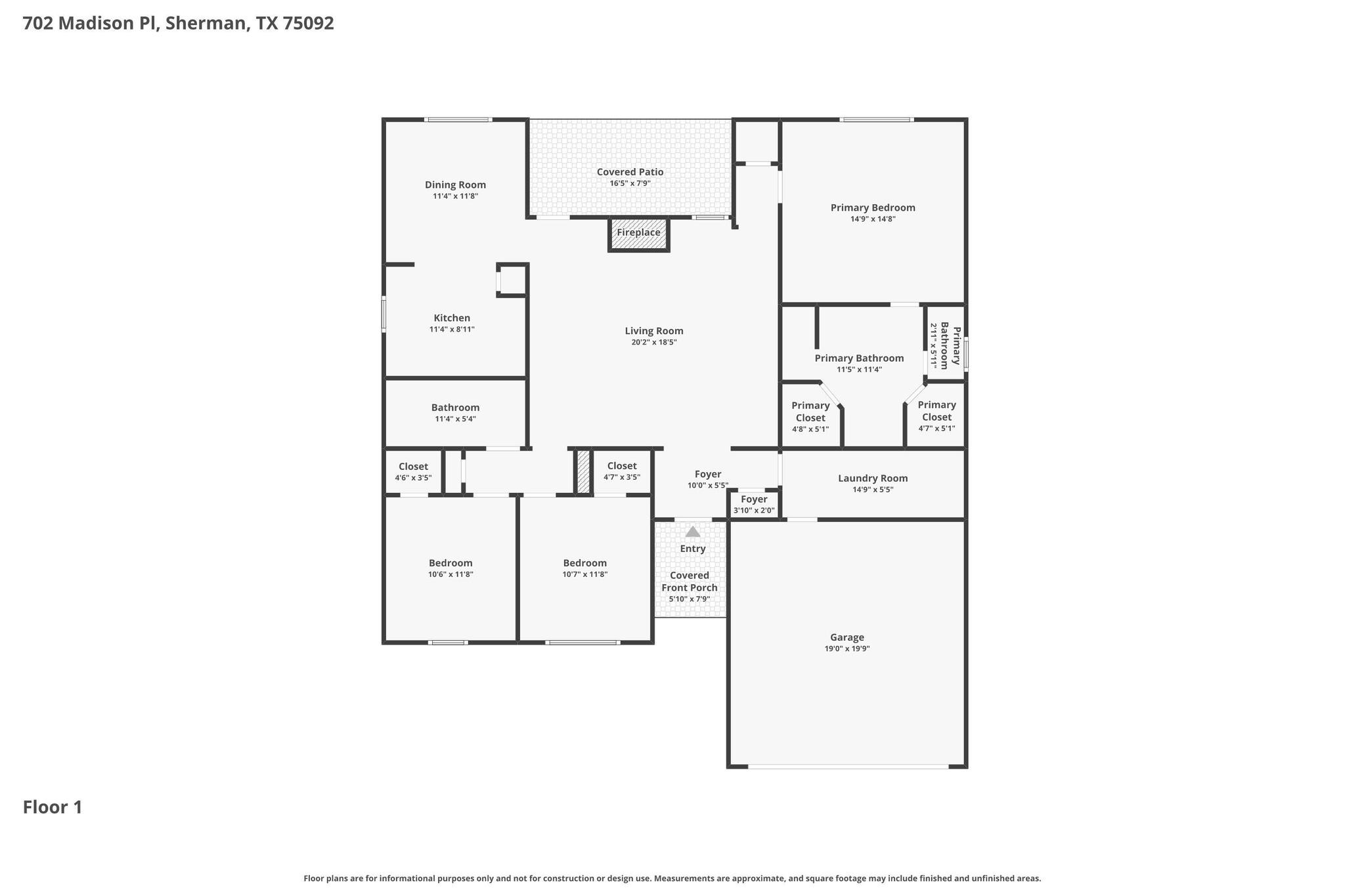 702 Madison Place Sherman TX 75092