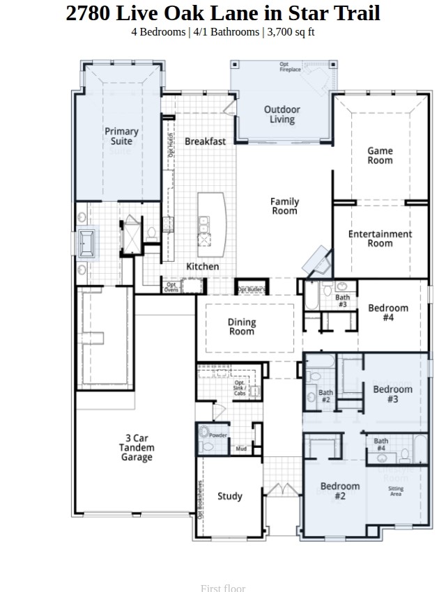 2780 Live Oak Lane Prosper TX 75078