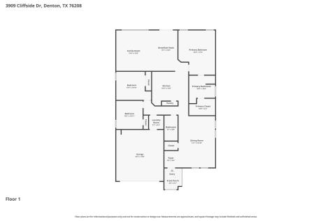 3909 Cliffside Drive Denton TX 76208