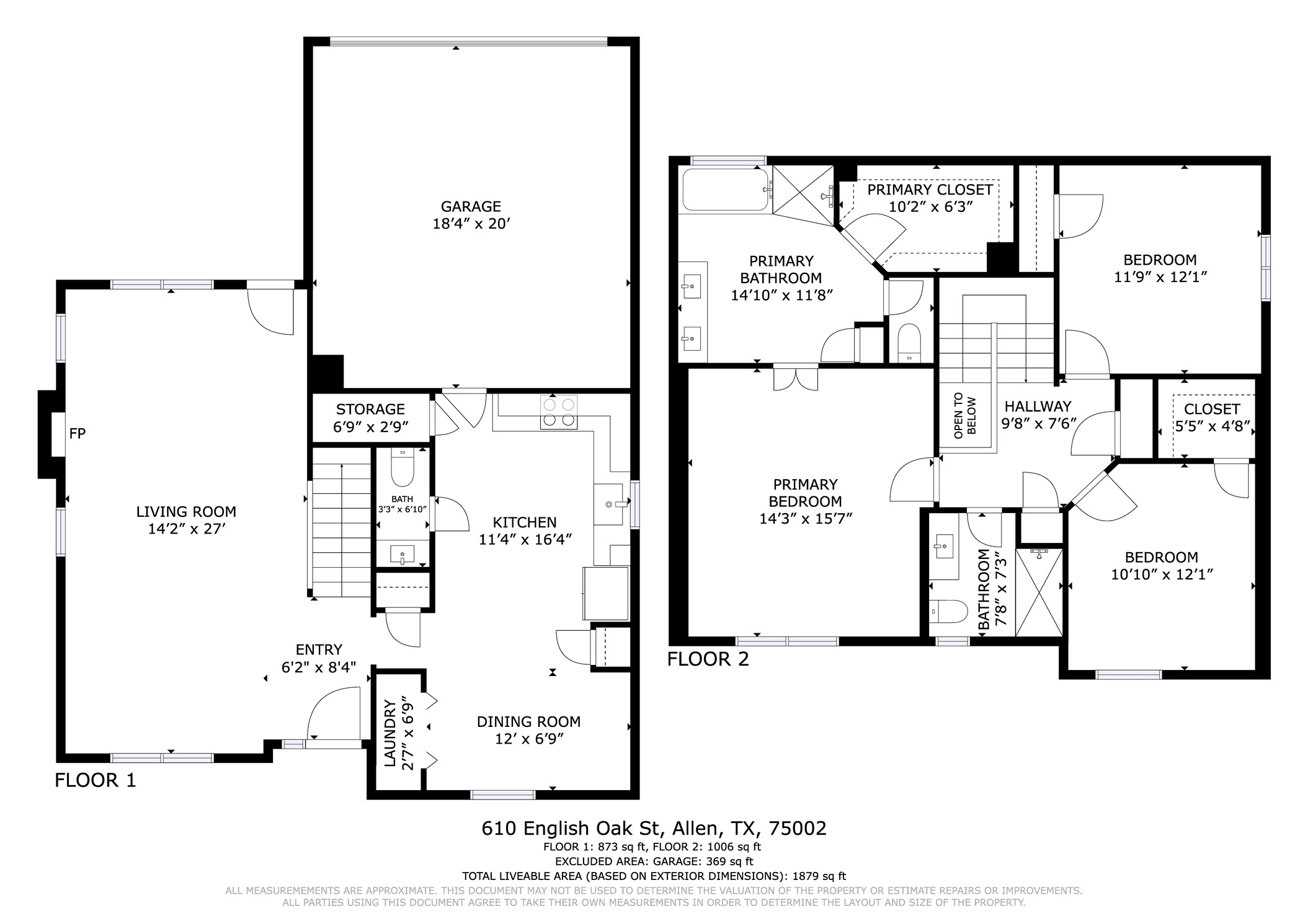 610 English Oak Drive Allen TX 75002