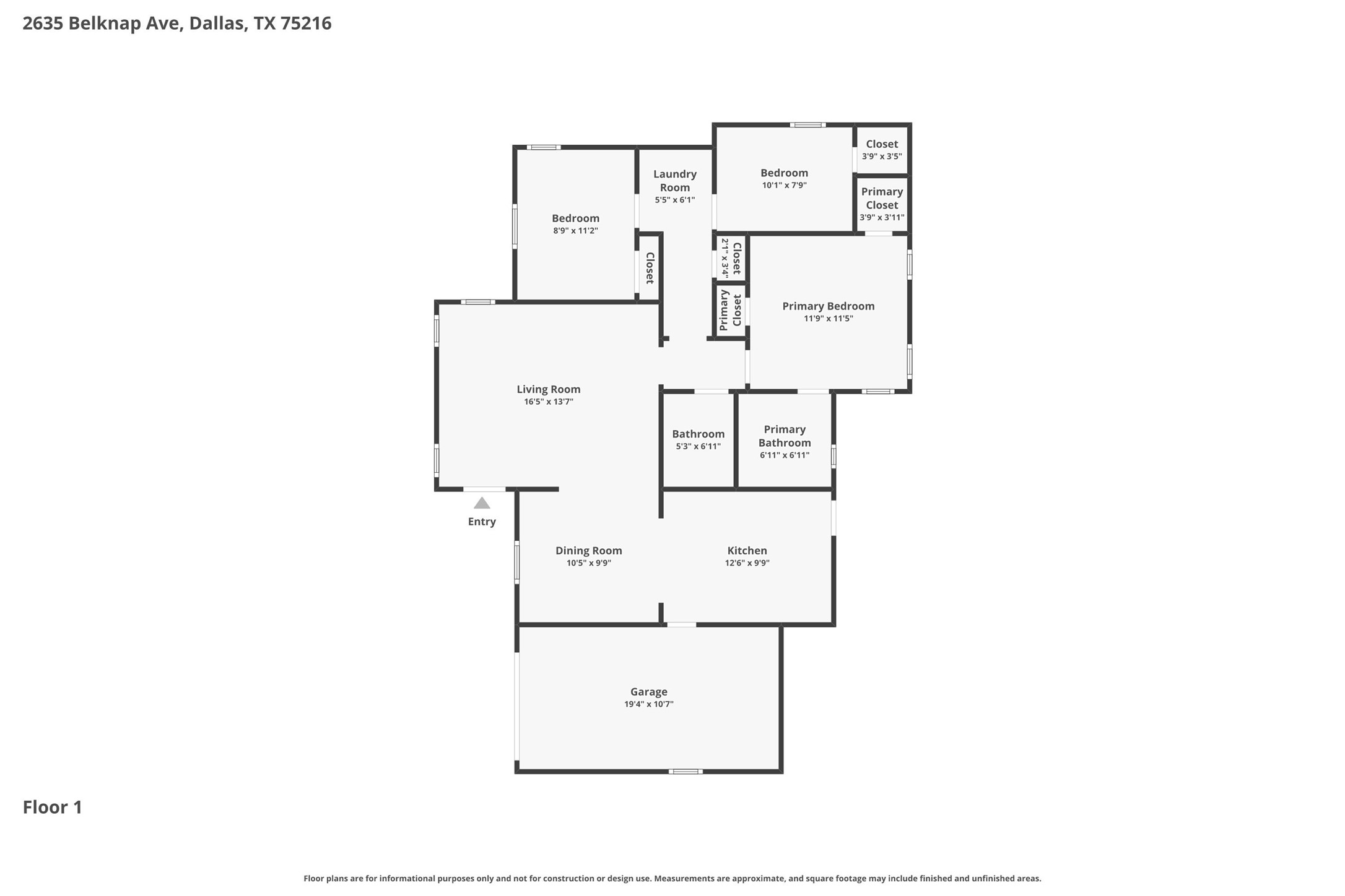 2635 Belknap Avenue Dallas TX 75216