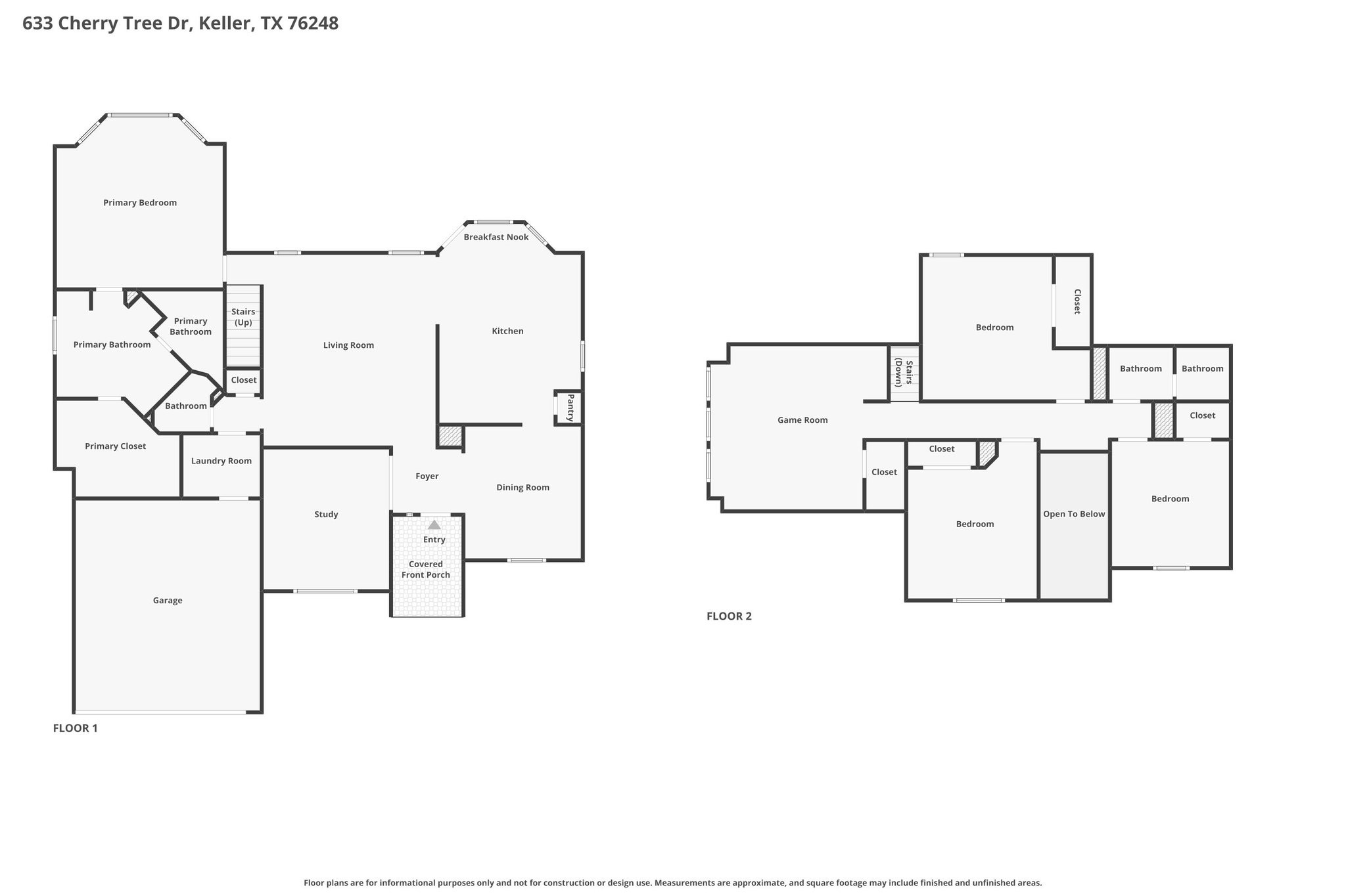 633 Cherry Tree Drive Keller TX 76248