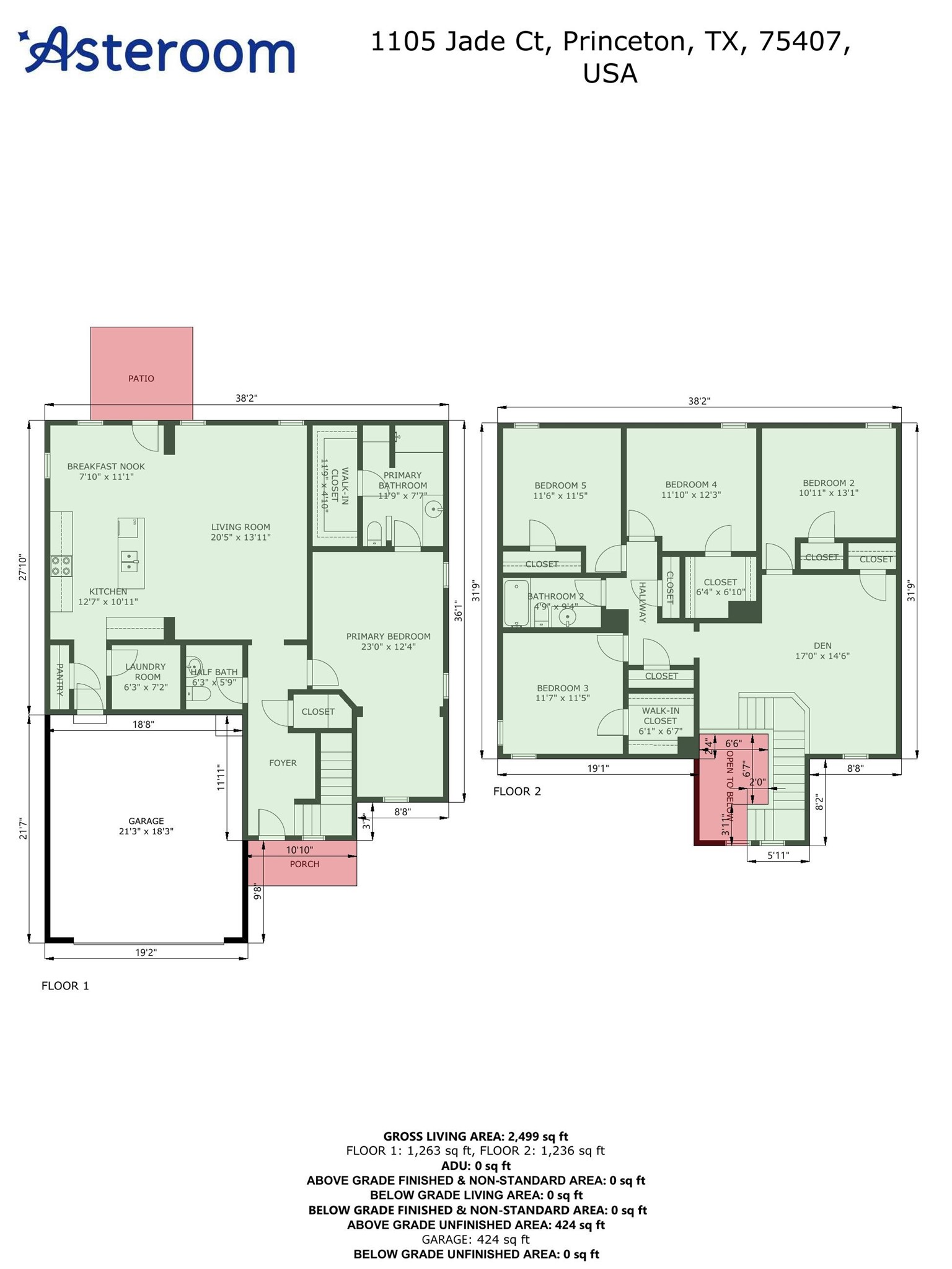 1105 Jade Court Princeton TX 75407