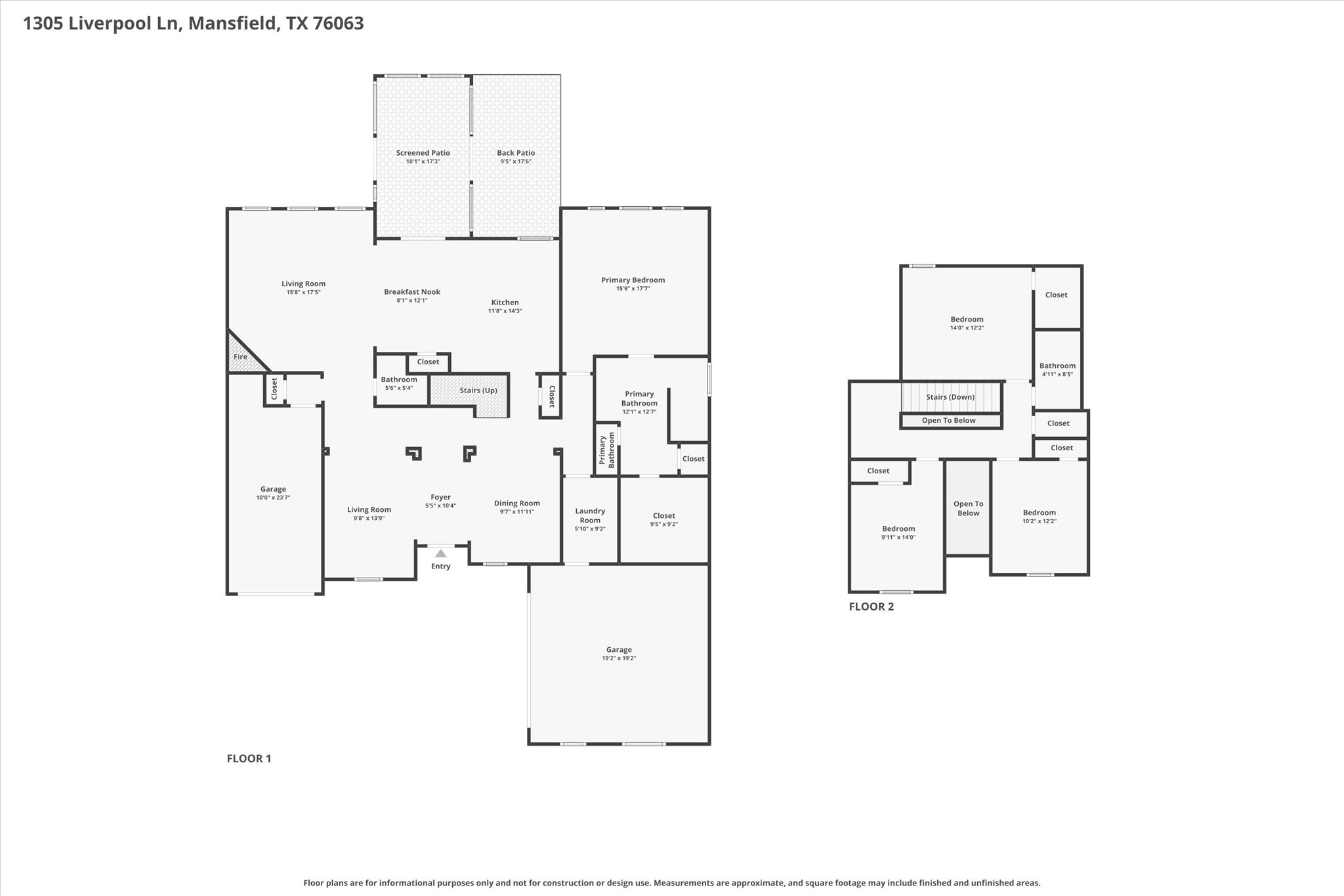 1305 Liverpool Lane Mansfield TX 76063
