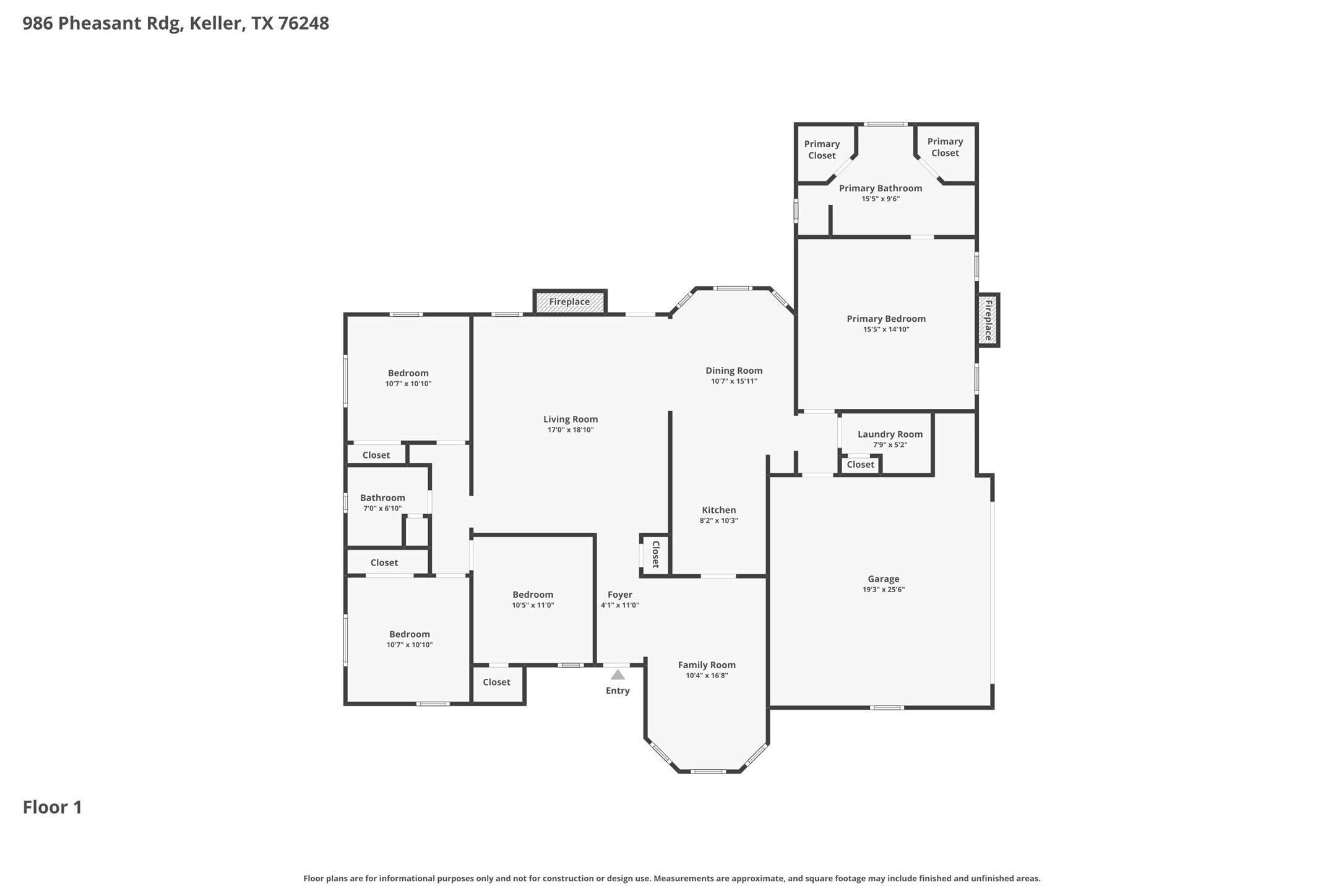 986 Pheasant Ridge Keller TX 76248