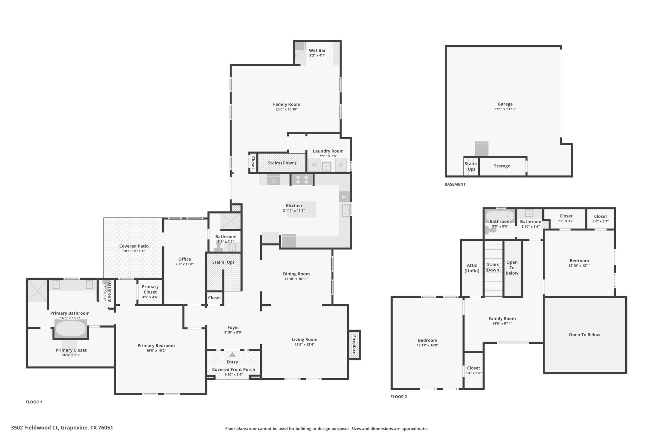 3502 Fieldwood Street Grapevine TX 76051