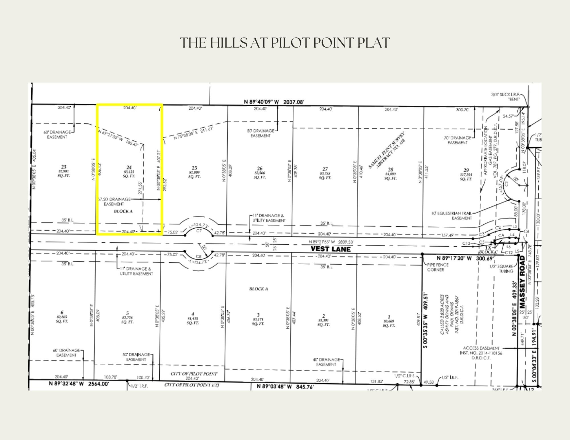 800 Vest Lane Pilot Point TX 76258