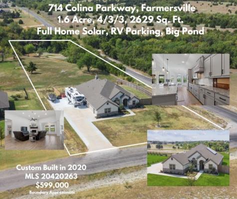714 Colina Parkway Farmersville TX 75442