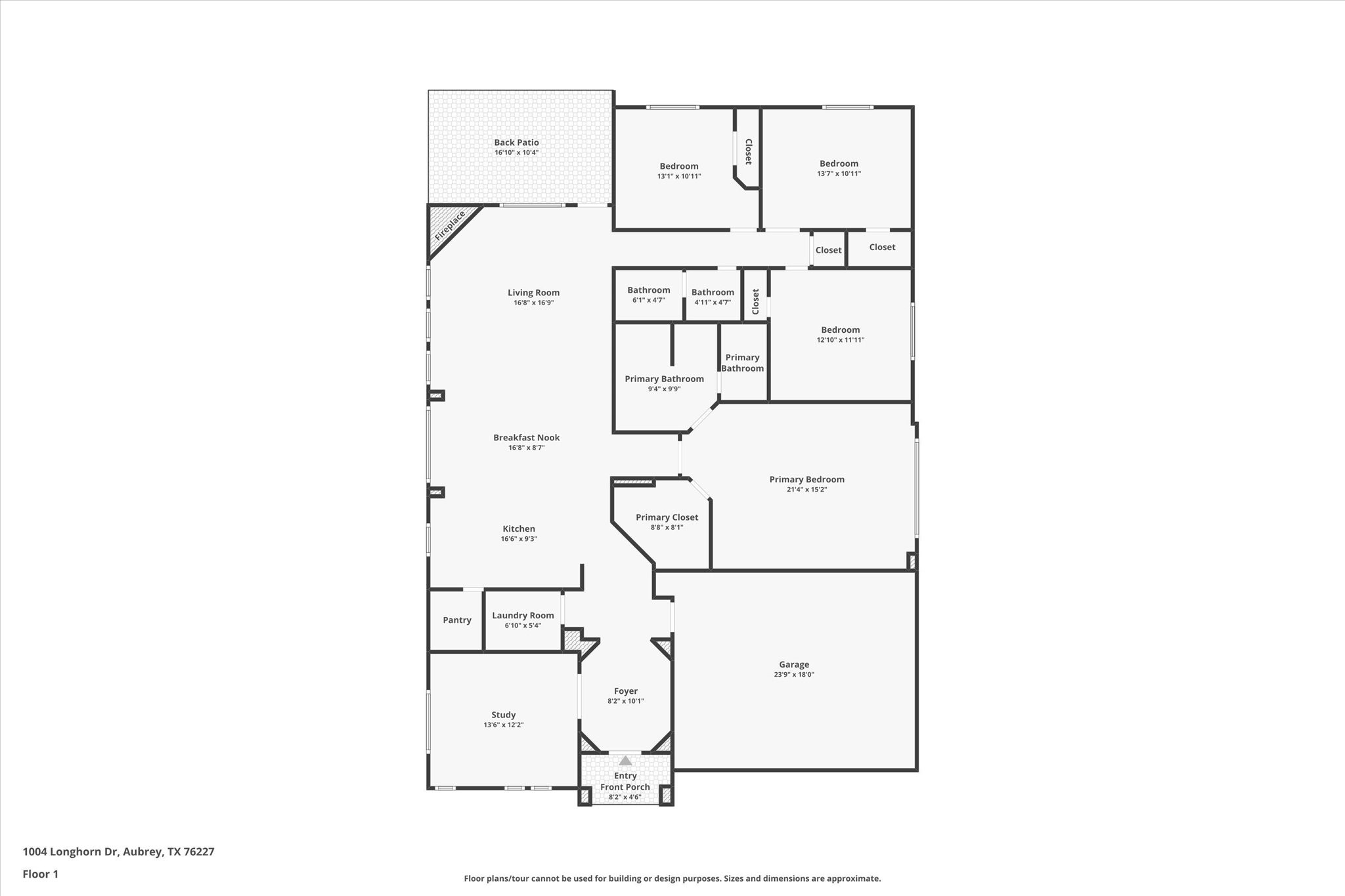 1004 Longhorn Drive Aubrey TX 76227