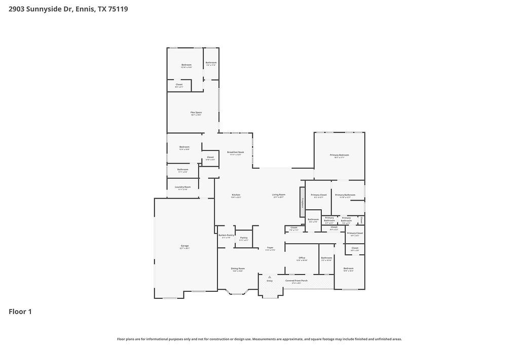 2903 Sunnyside Drive Ennis TX 75119
