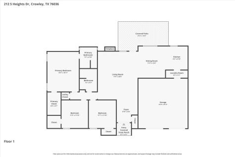 212 S Heights Drive Crowley TX 76036