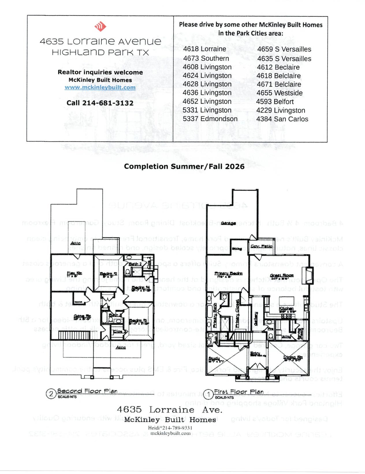 4635 Lorraine Avenue Highland Park TX 75209