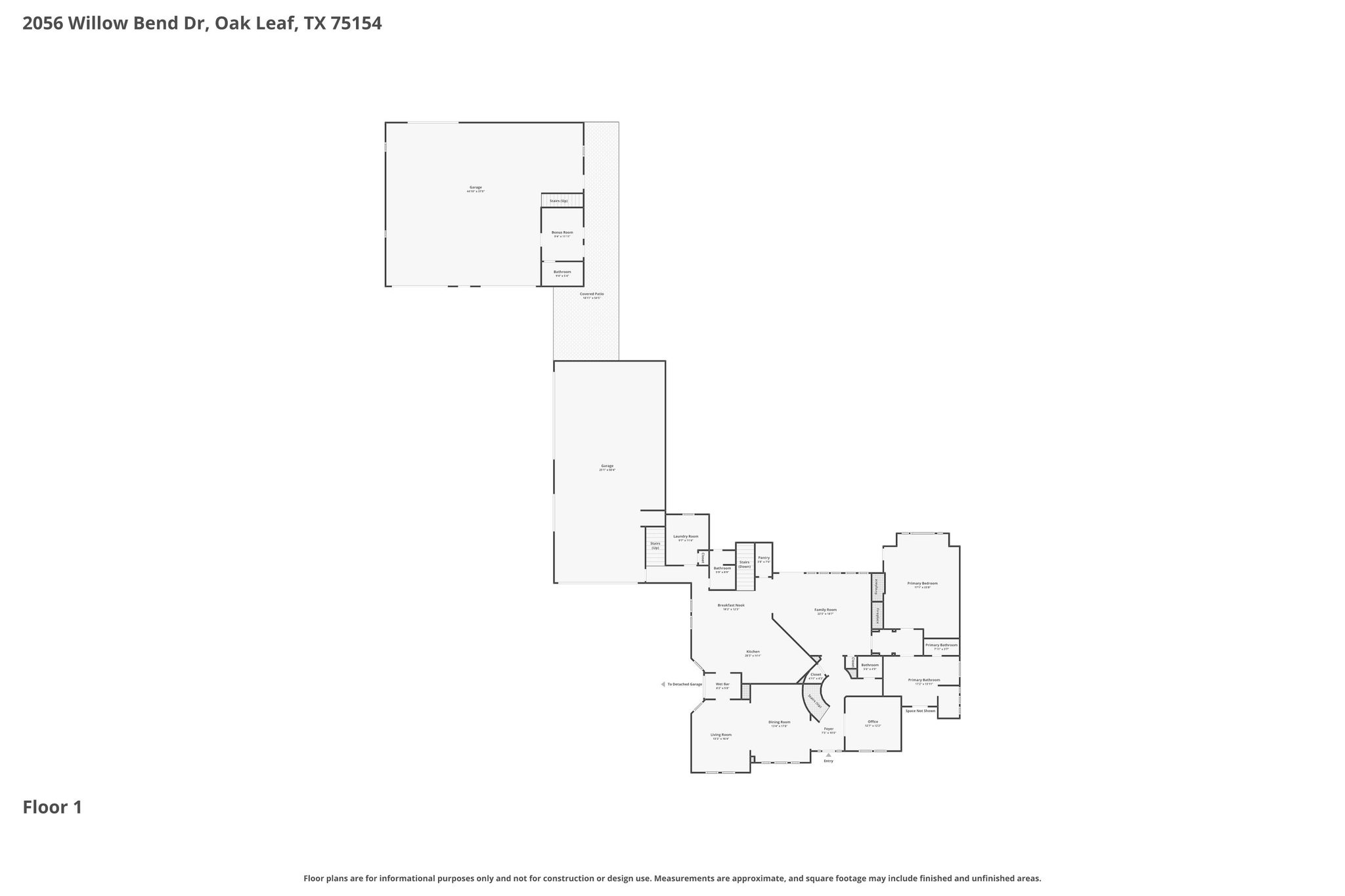 2056 Willow Bend Drive Oak Leaf TX 75154