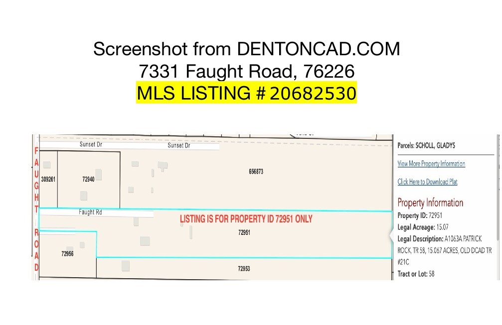 7331 Faught Road Argyle TX 76226