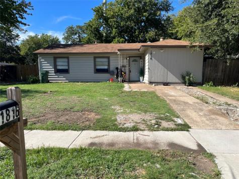 1816 Arbor Lane Arlington TX 76010