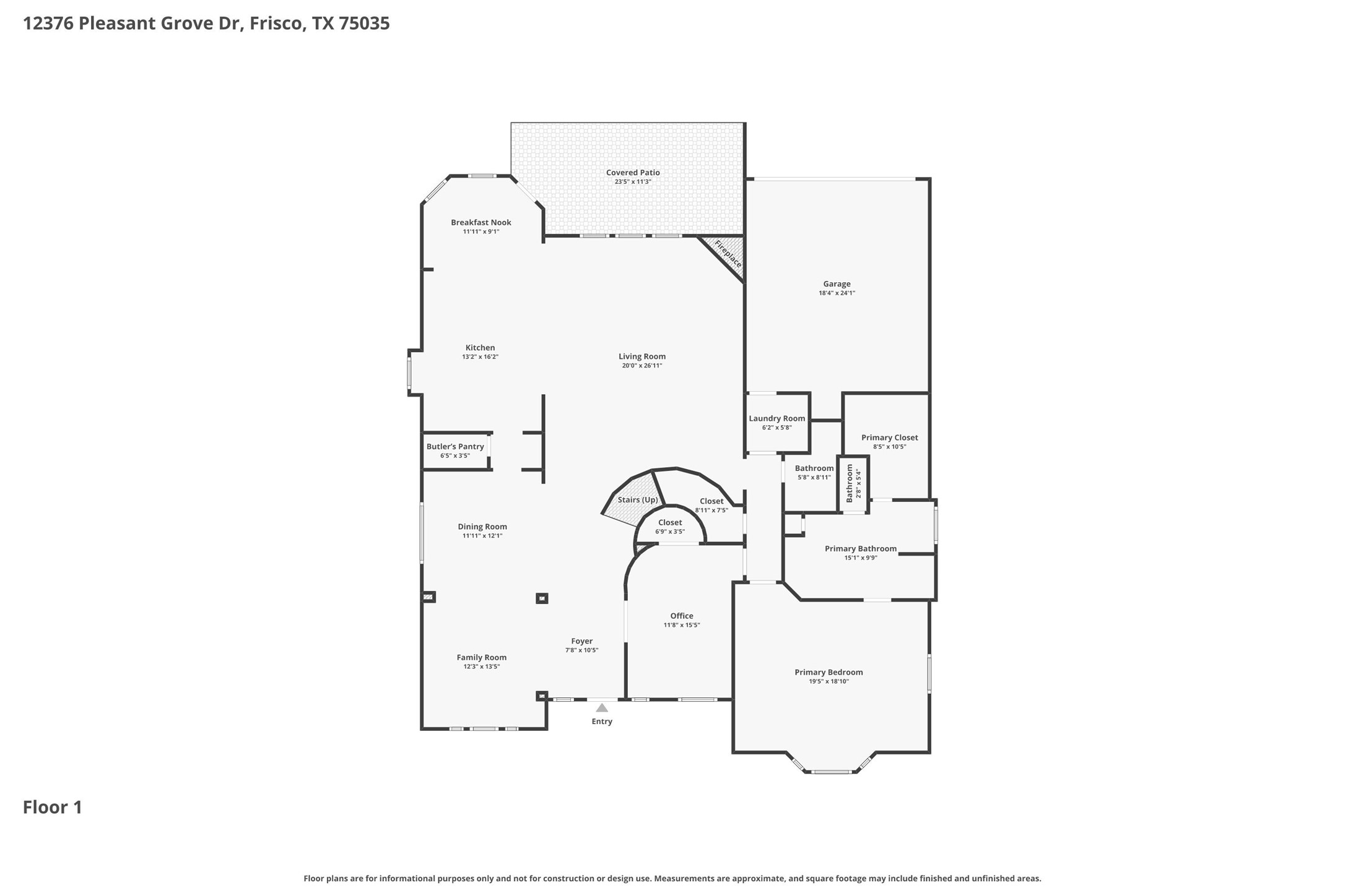12376 Pleasant Grove Drive Frisco TX 75035