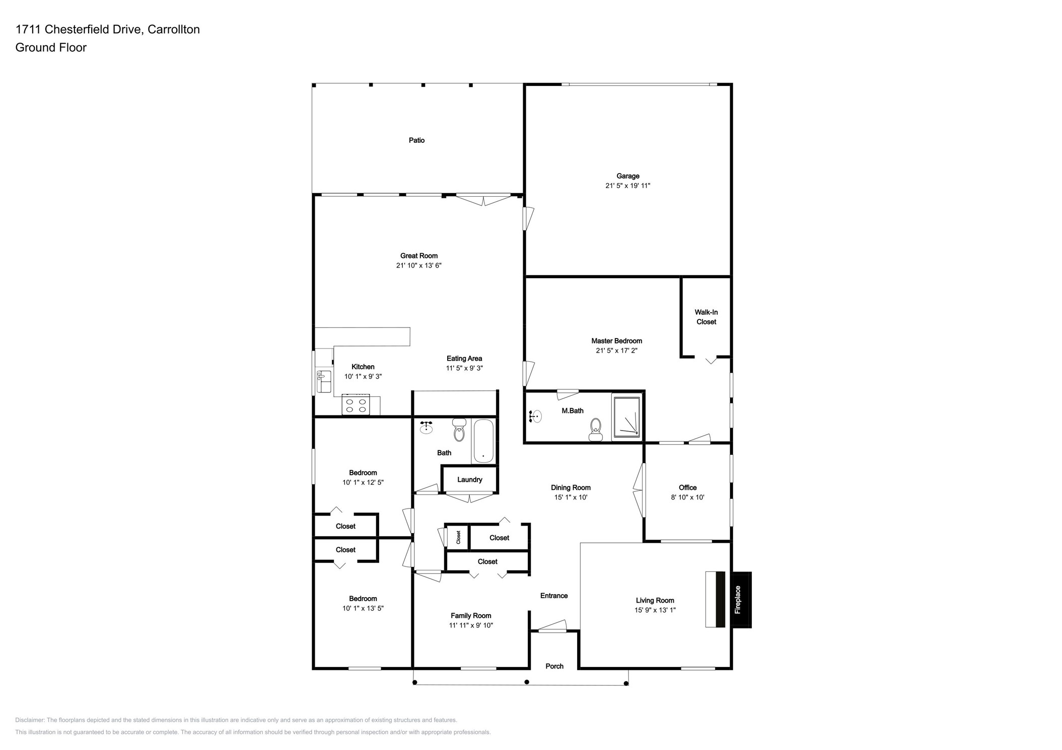 1711 Chesterfield Drive Carrollton TX 75007