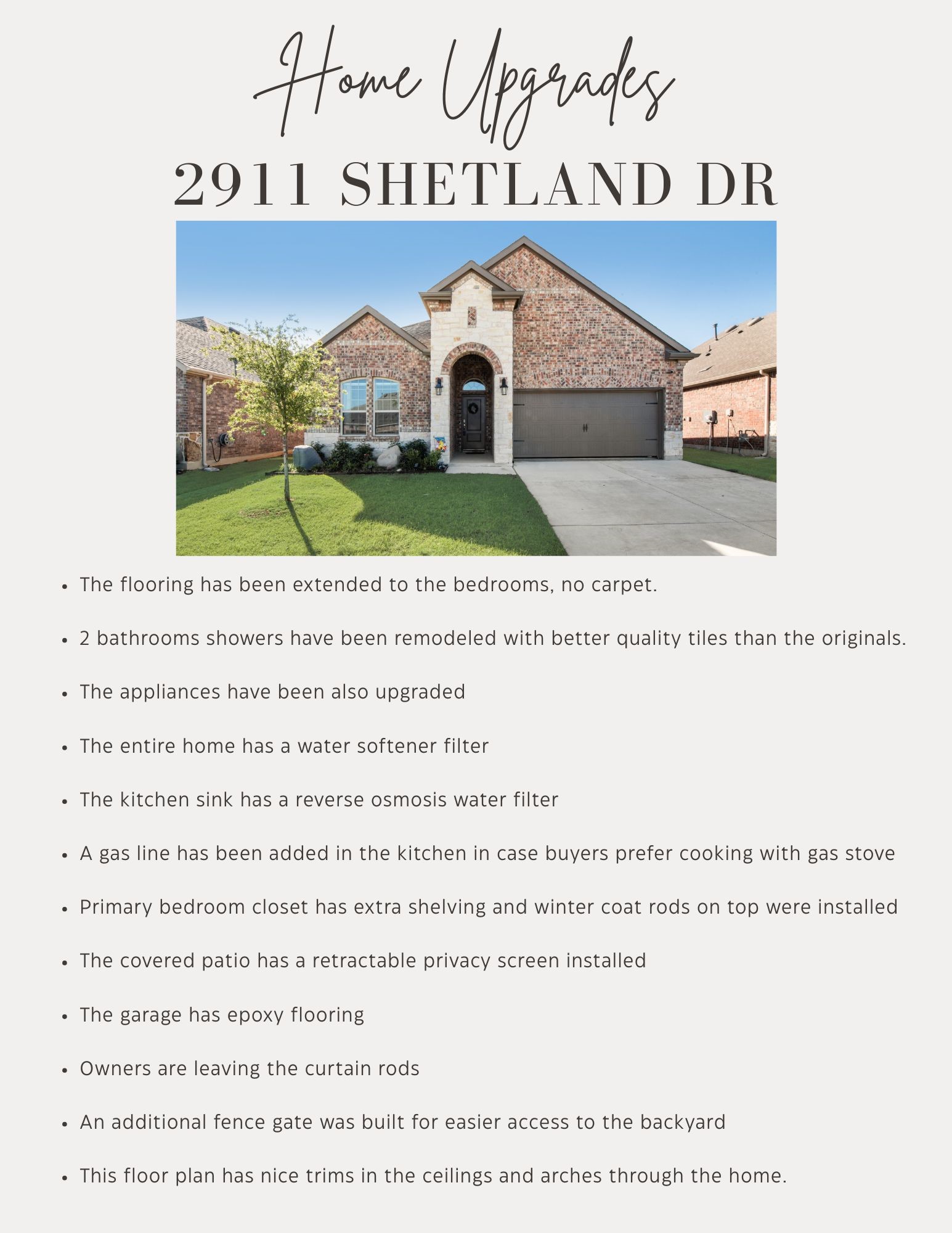 2911 Shetland Drive Aubrey TX 76227