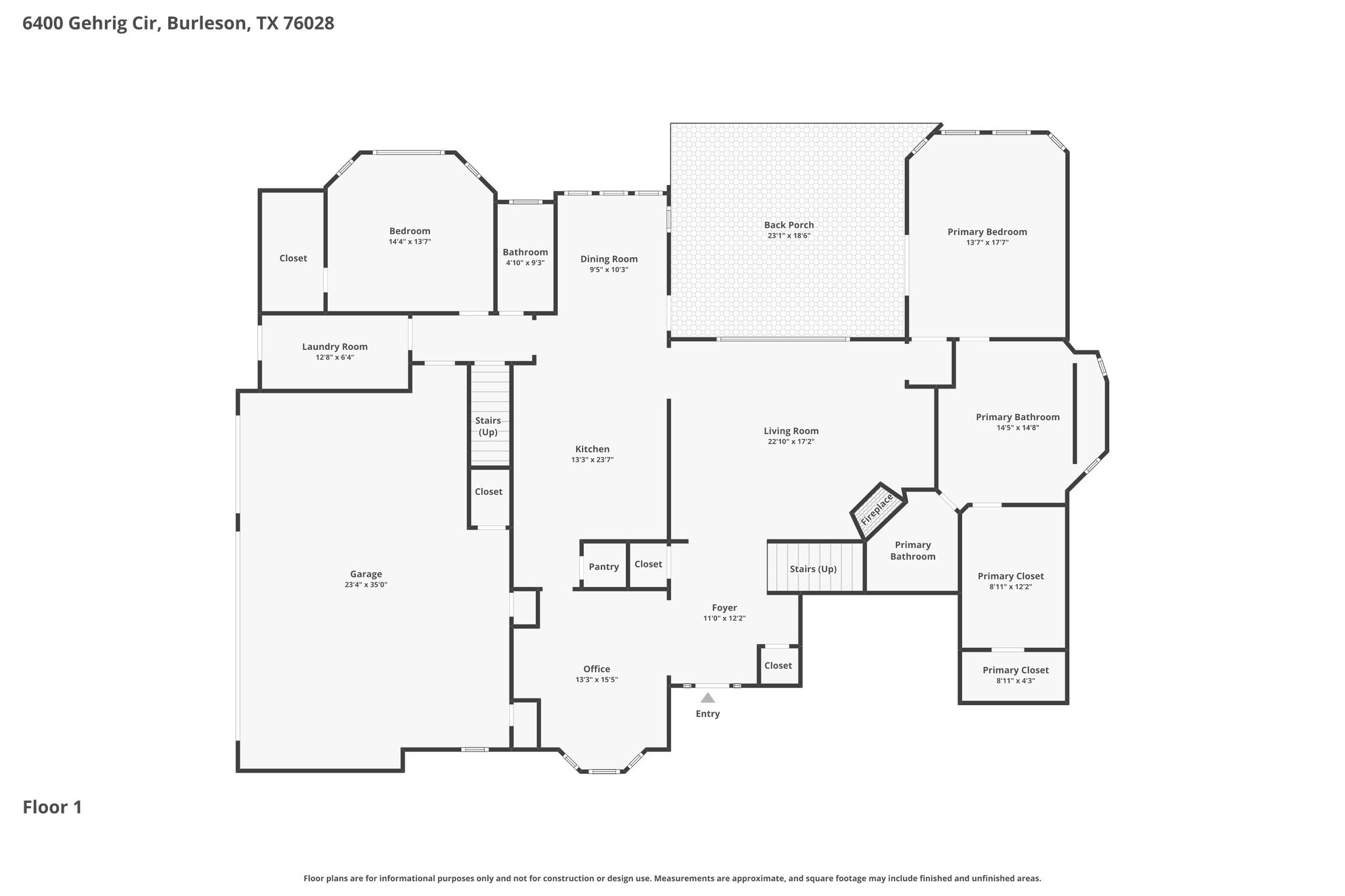 6400 Gehrig Circle Burleson TX 76028