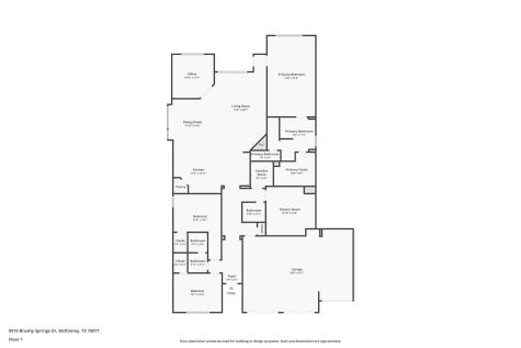 8916 Brushy Springs Drive Mckinney TX 75071