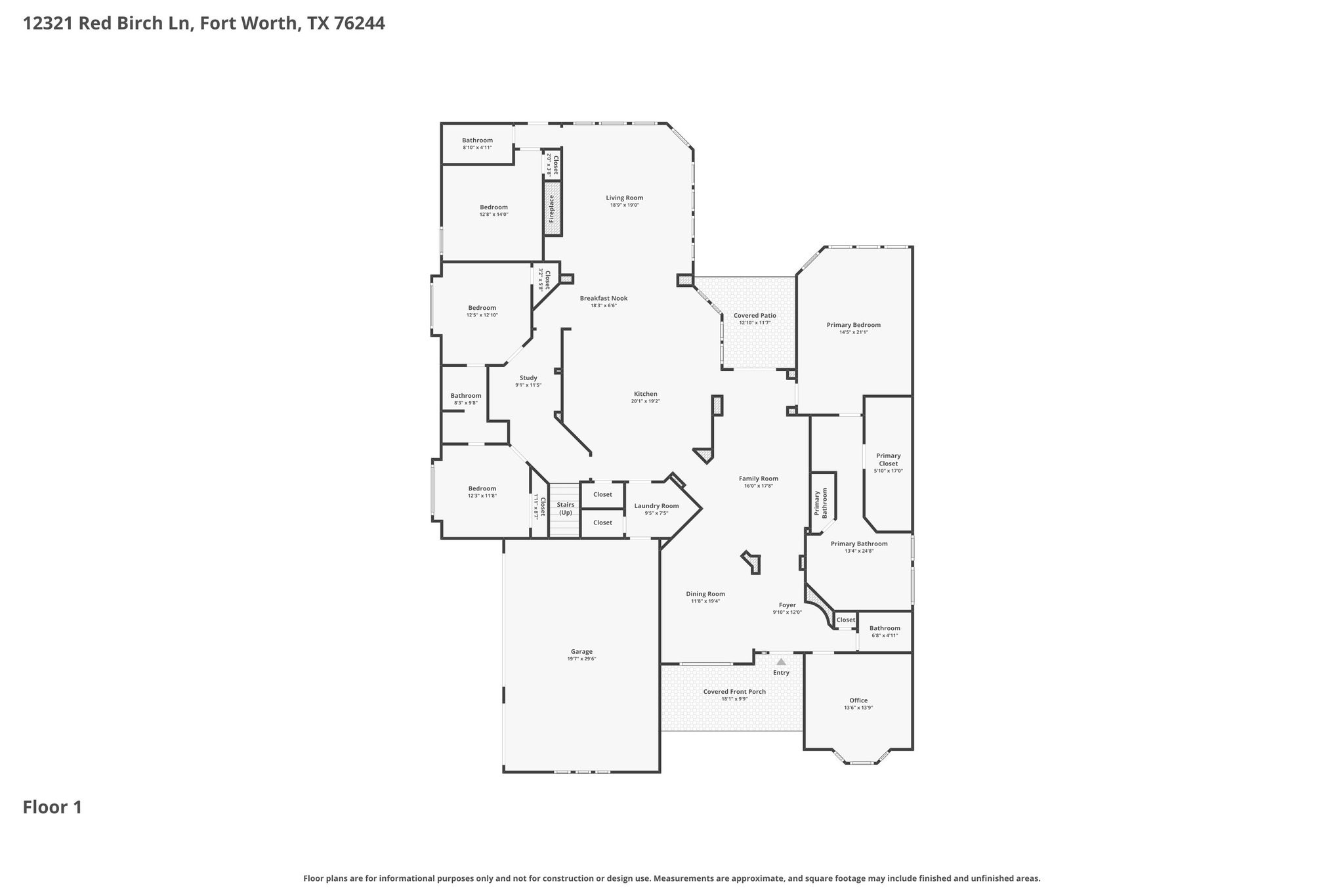 12321 Red Birch Lane Fort Worth TX 76244