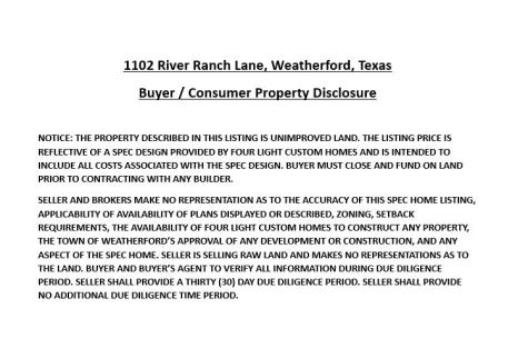 1102 River Ranch Lane Weatherford TX 76087