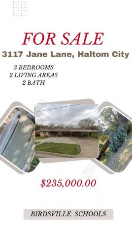 3117 Jane Lane Haltom City TX 76117