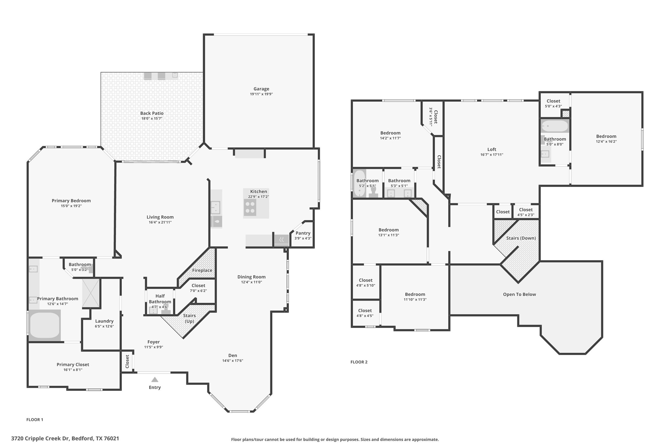 3720 Cripple Creek Court Bedford TX 76021