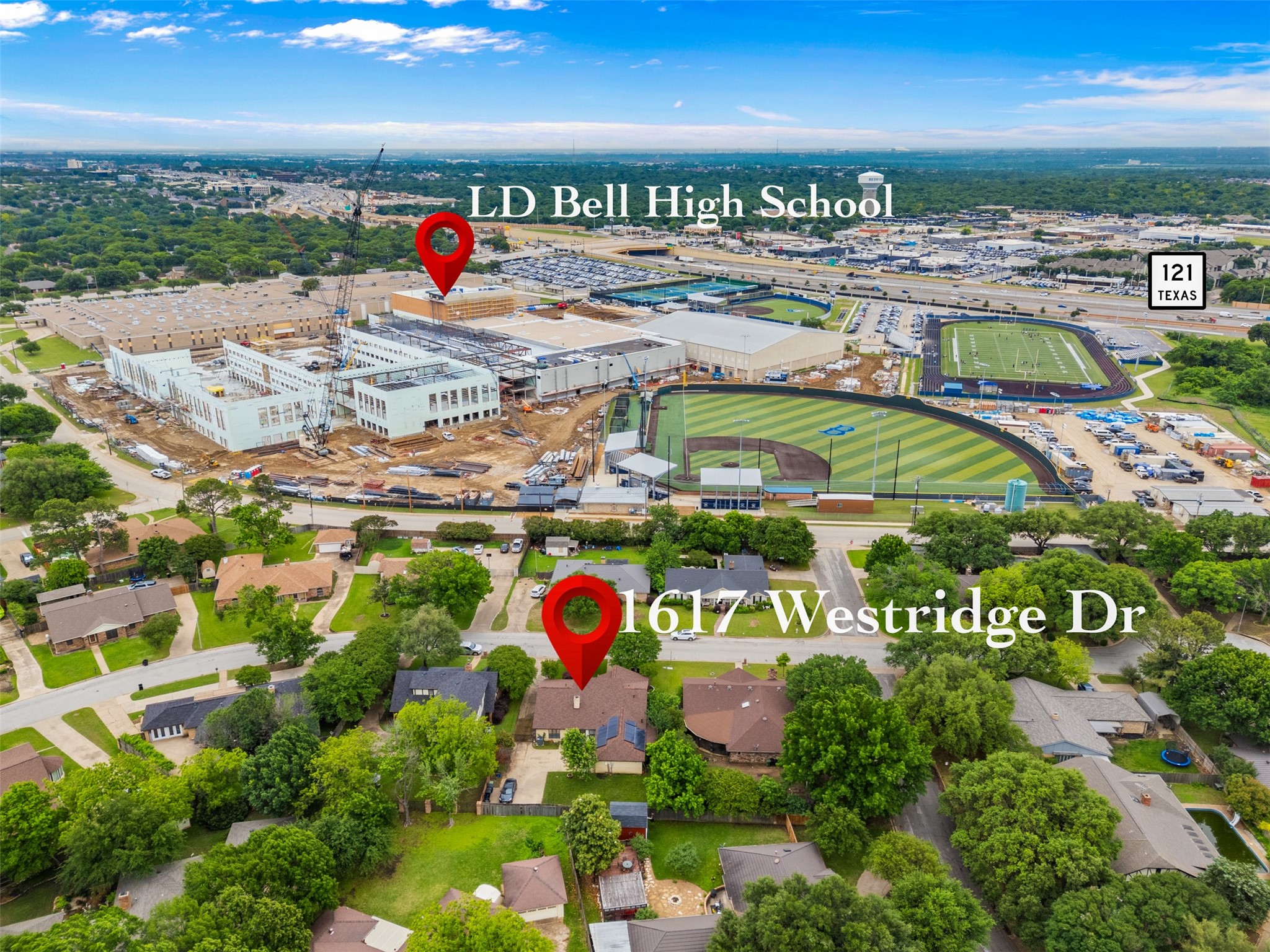 1617 Westridge Drive Hurst TX 76054